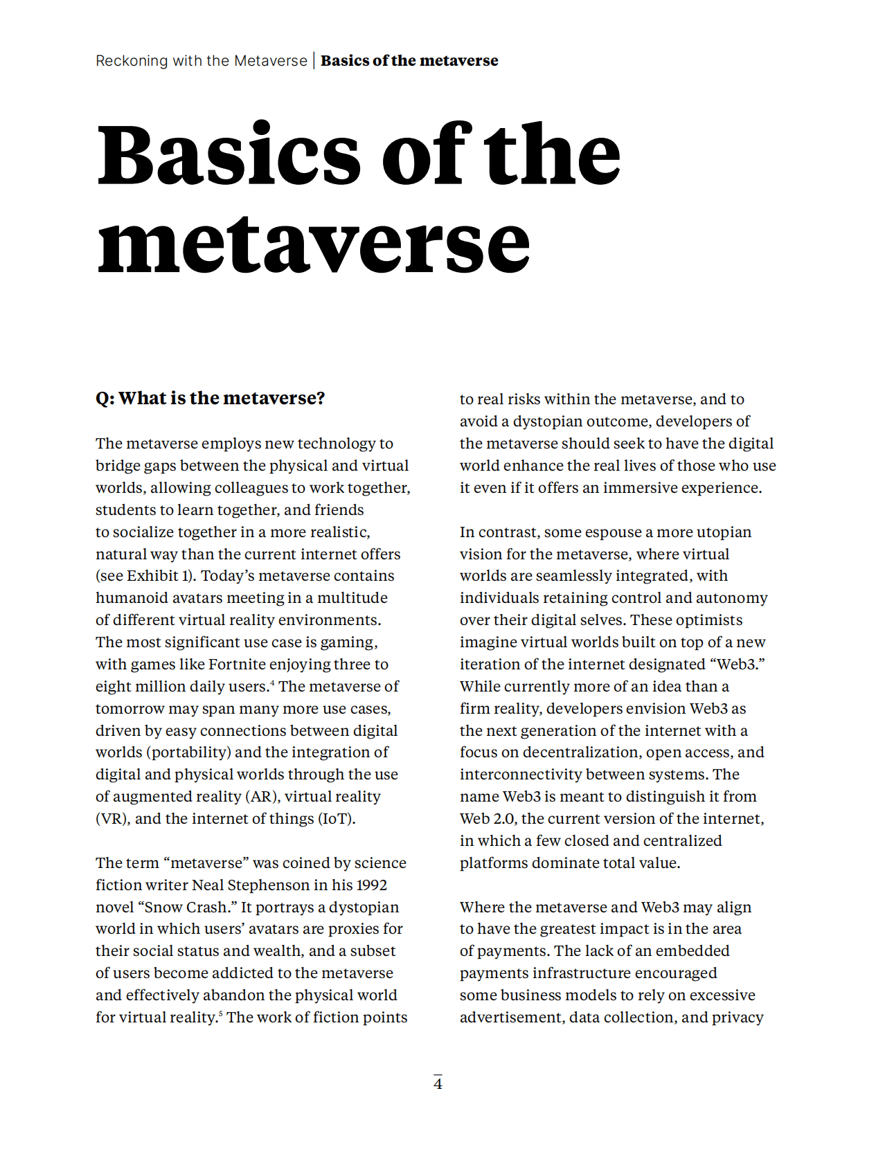 奥纬咨询：元宇宙和NFT入门报告【英文版】 第4页