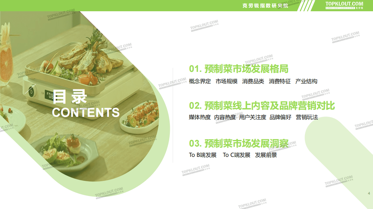 克劳锐：2022年预制菜市场发展及品牌营销洞察报告 第4页