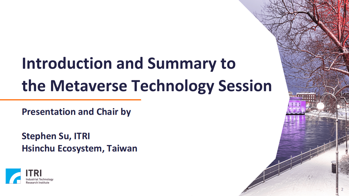 ITRI：IEK+元宇宙技术与绿色生态链的国际生态合作机会【英文版】 第2页