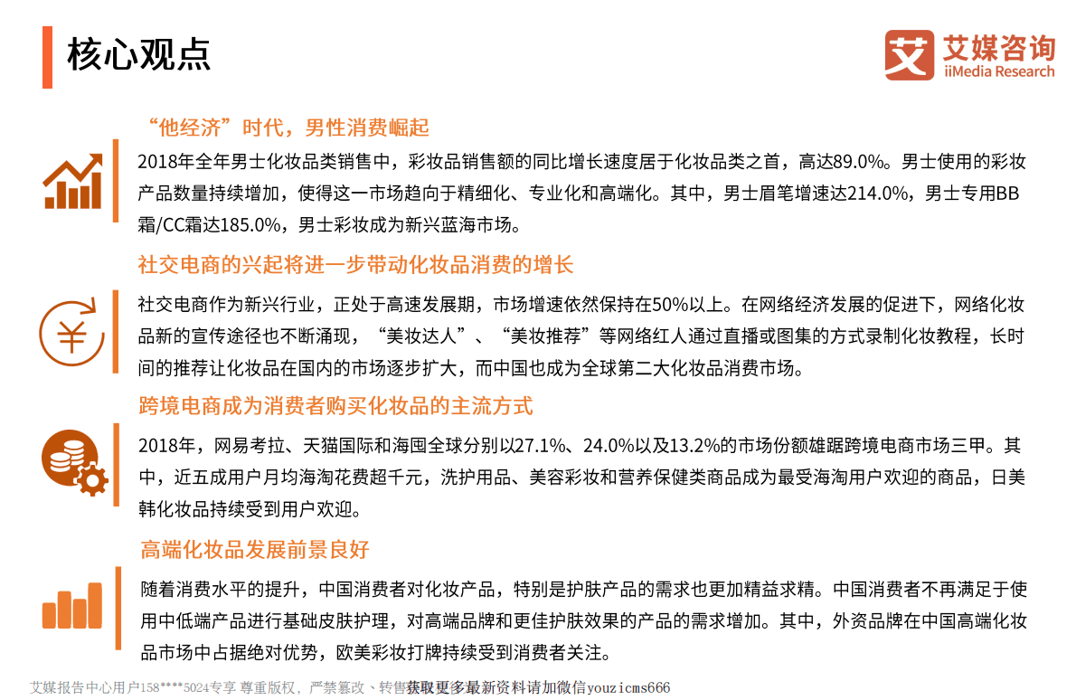 艾媒咨询：2019中国化妆品电商行业监测分析及消费者行为全面调查报告 第4页
