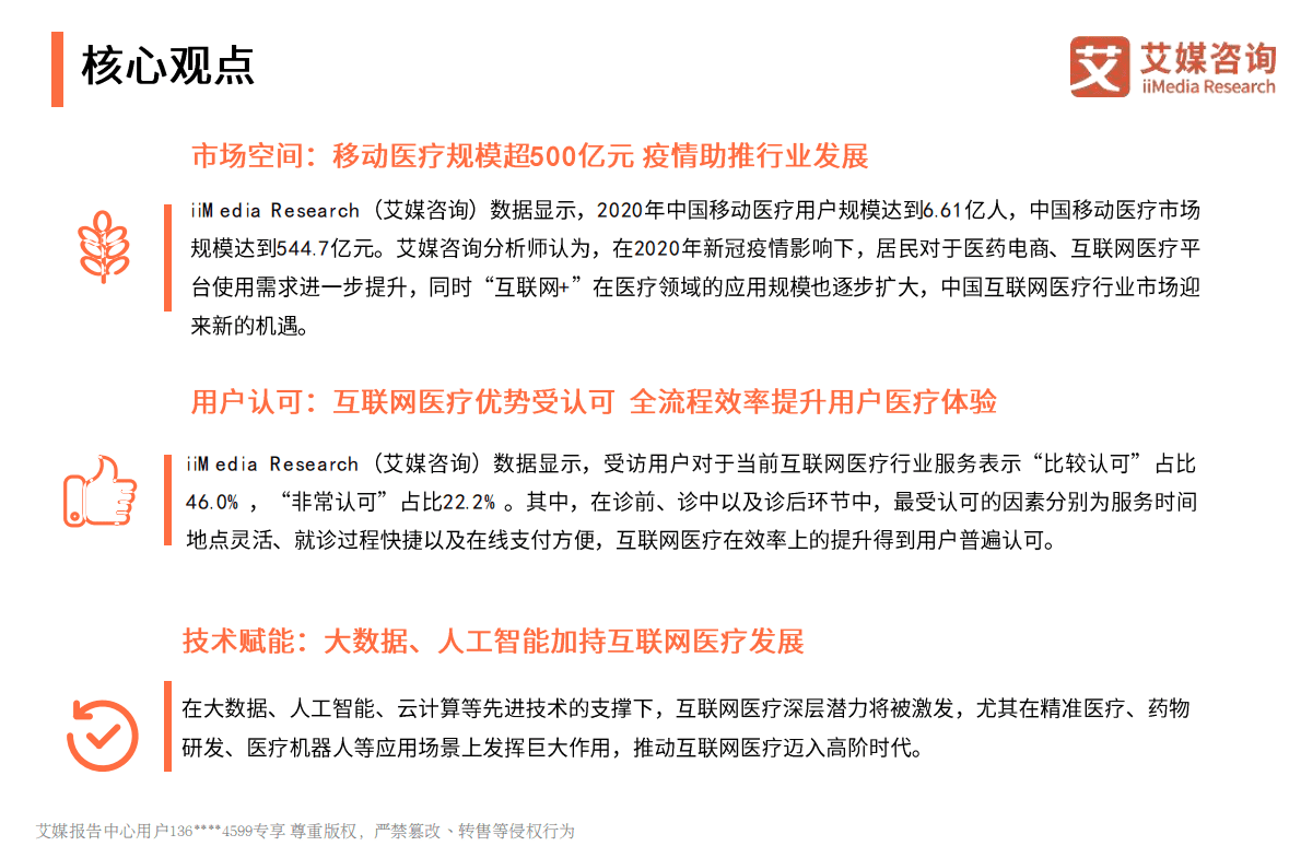 艾媒咨询：2020-2021中国互联网医疗行业发展白皮书 第3页