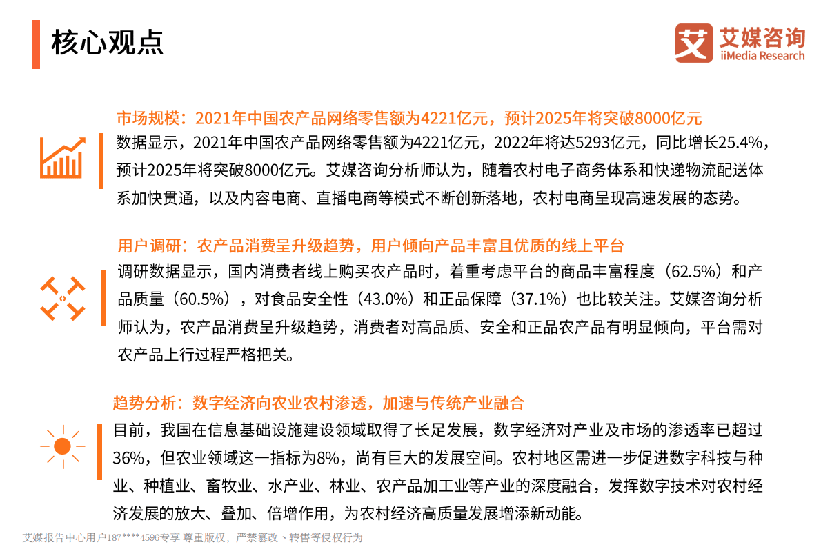 艾媒咨询：2022年中国乡村数字经济发展专题研究报告 第3页