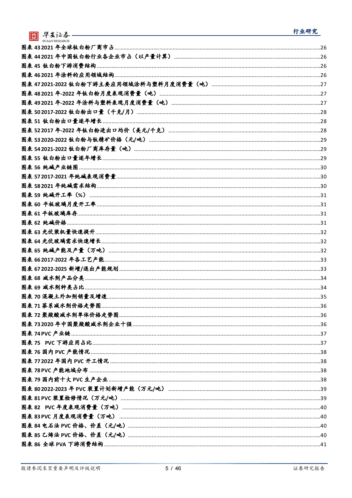 基础化工行业专题：地产边际静待改善，化工需求有望复苏 第5页