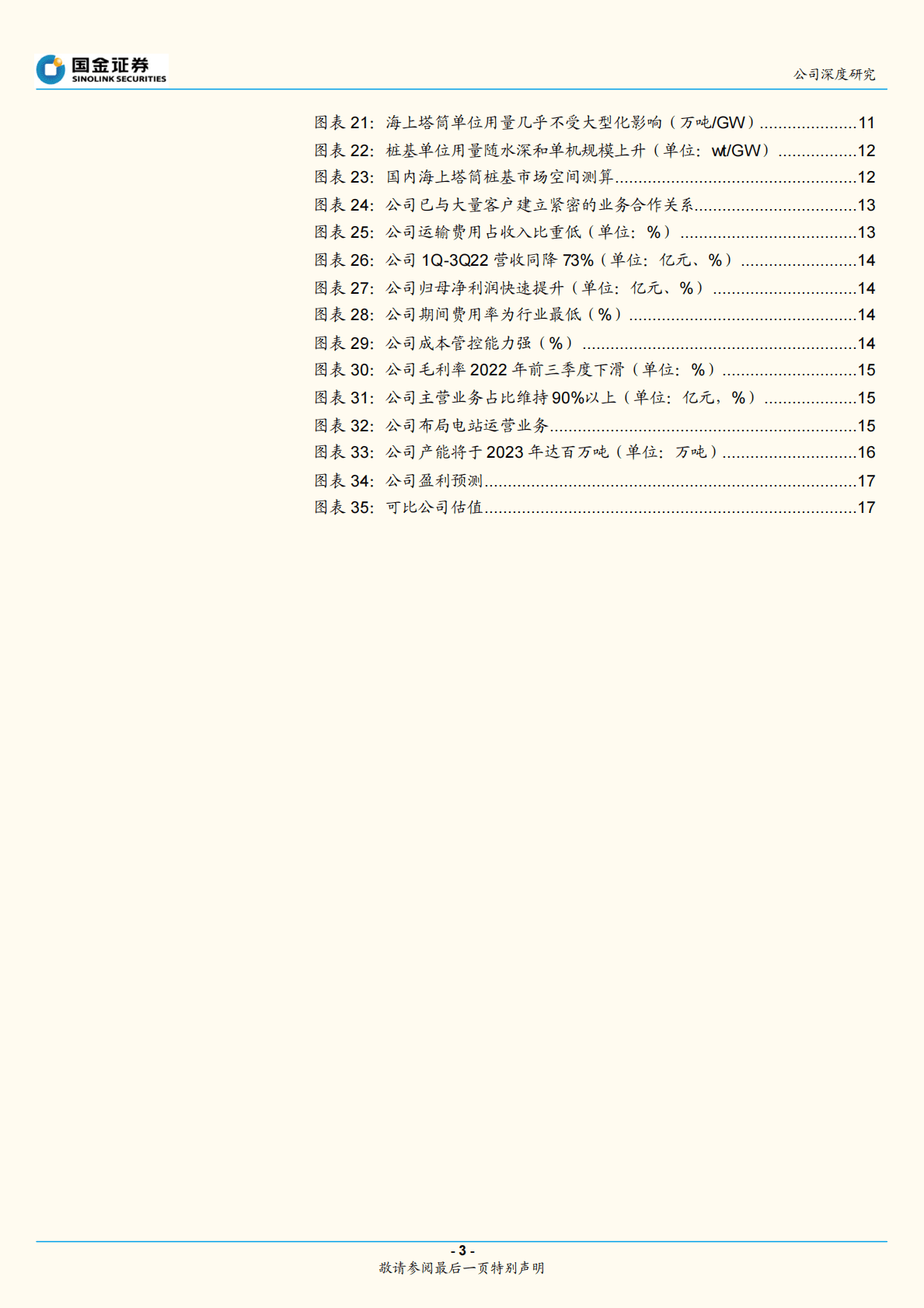 海风电力：海塔+桩基龙头，布局海上，产能快速释放 第3页