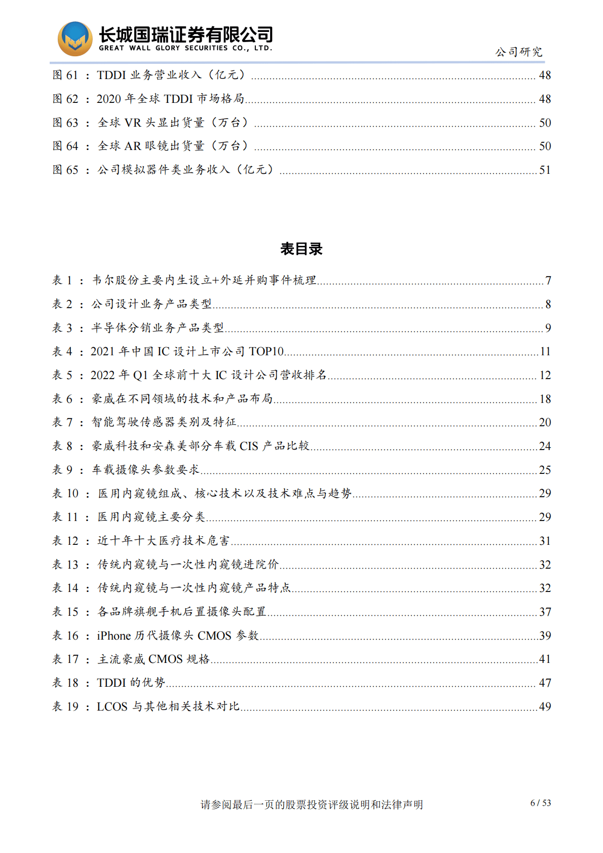 韦尔股份：底层技术多面盛放 汽车电子打开长期成长空间 第6页