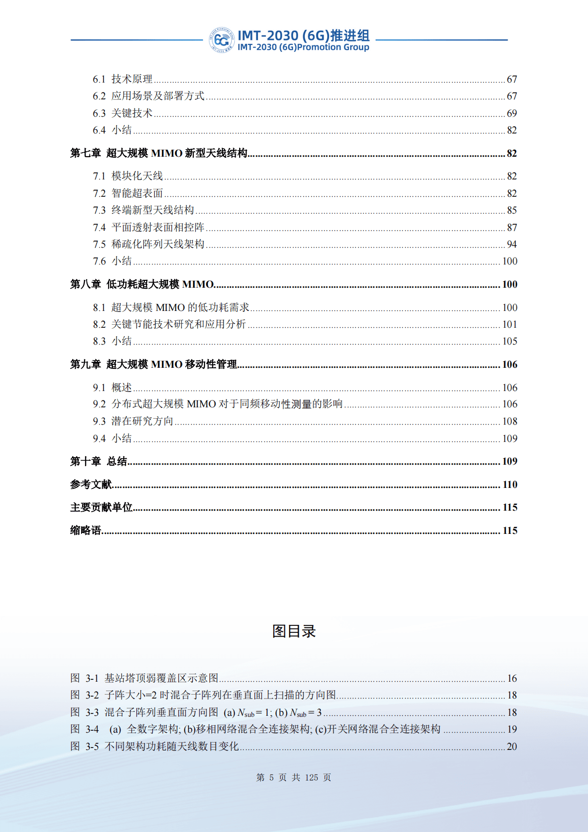 IMT-2030（6G）推进组：超大规模MIMO技术研究报告（第二版） 第6页