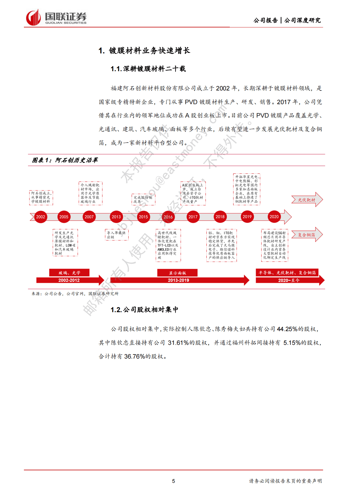 阿石创：光伏靶材及复合铜箔开创新时代 第5页