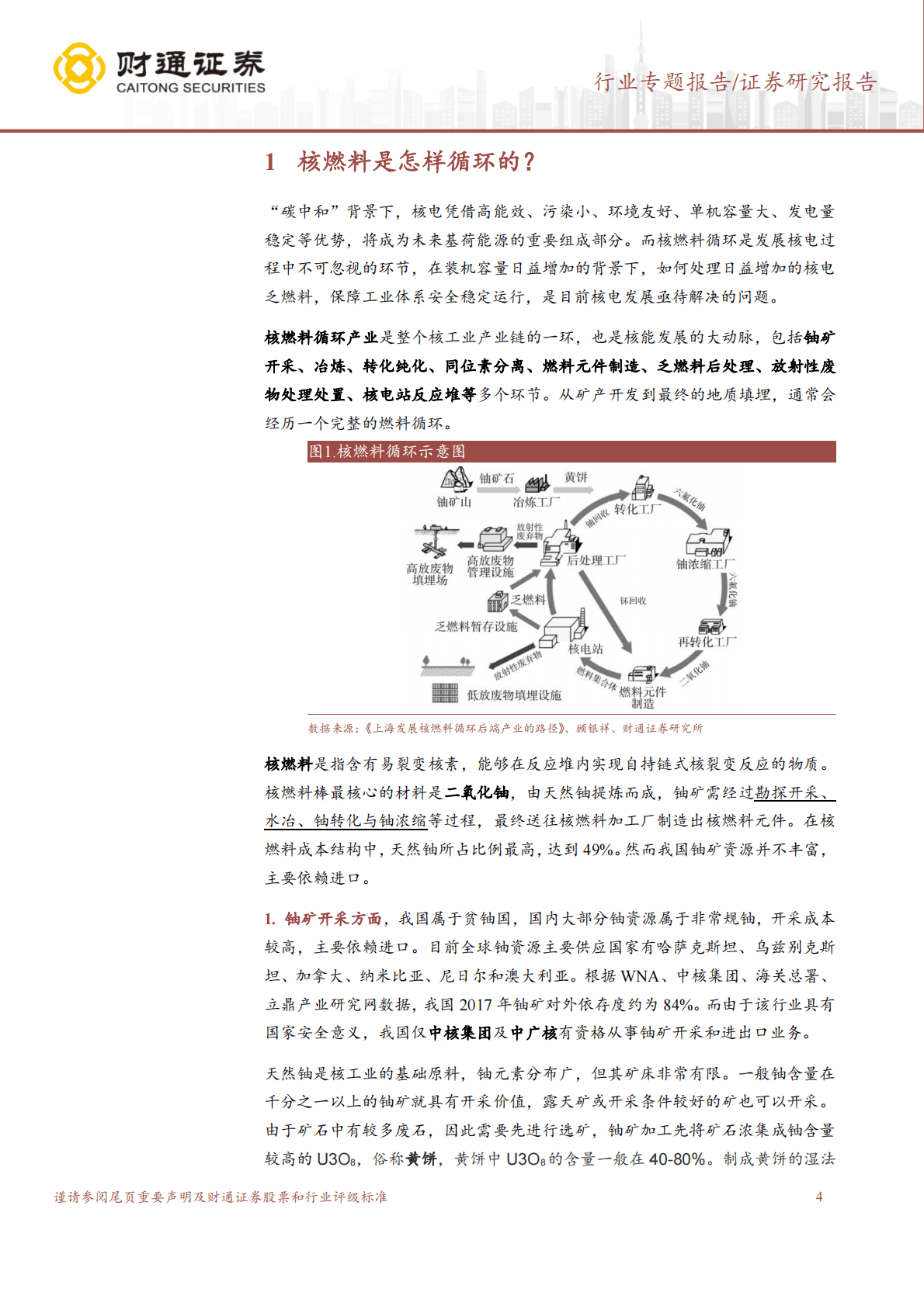 核电设备专题系列报告（一）：关注核燃料储运装备国产替代投资机会 第4页