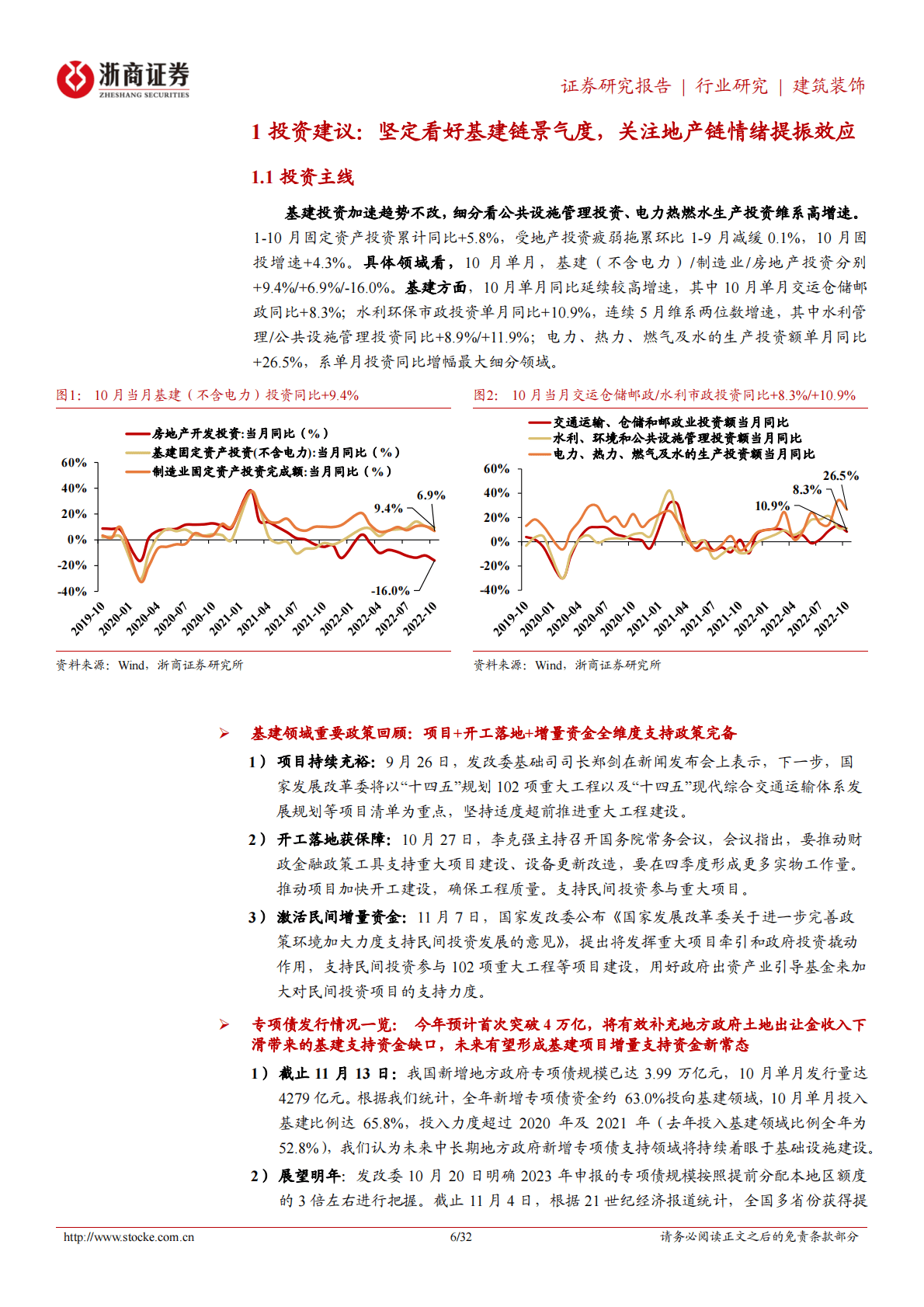 建筑装饰行业专题报告：基建延续高景气，关注建筑央企，同时看好智能建造和旧改 第6页