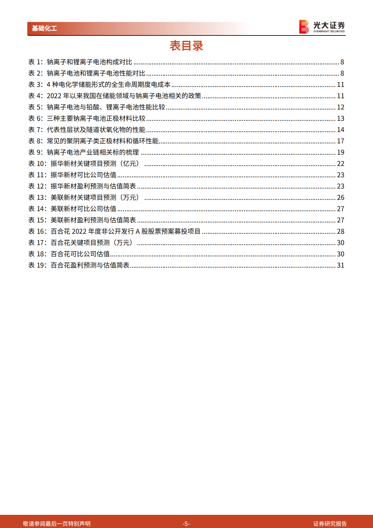 中国化工新时代系列报告之钠离子电池材料：产业化指日可待，钠电未来可期 第5页