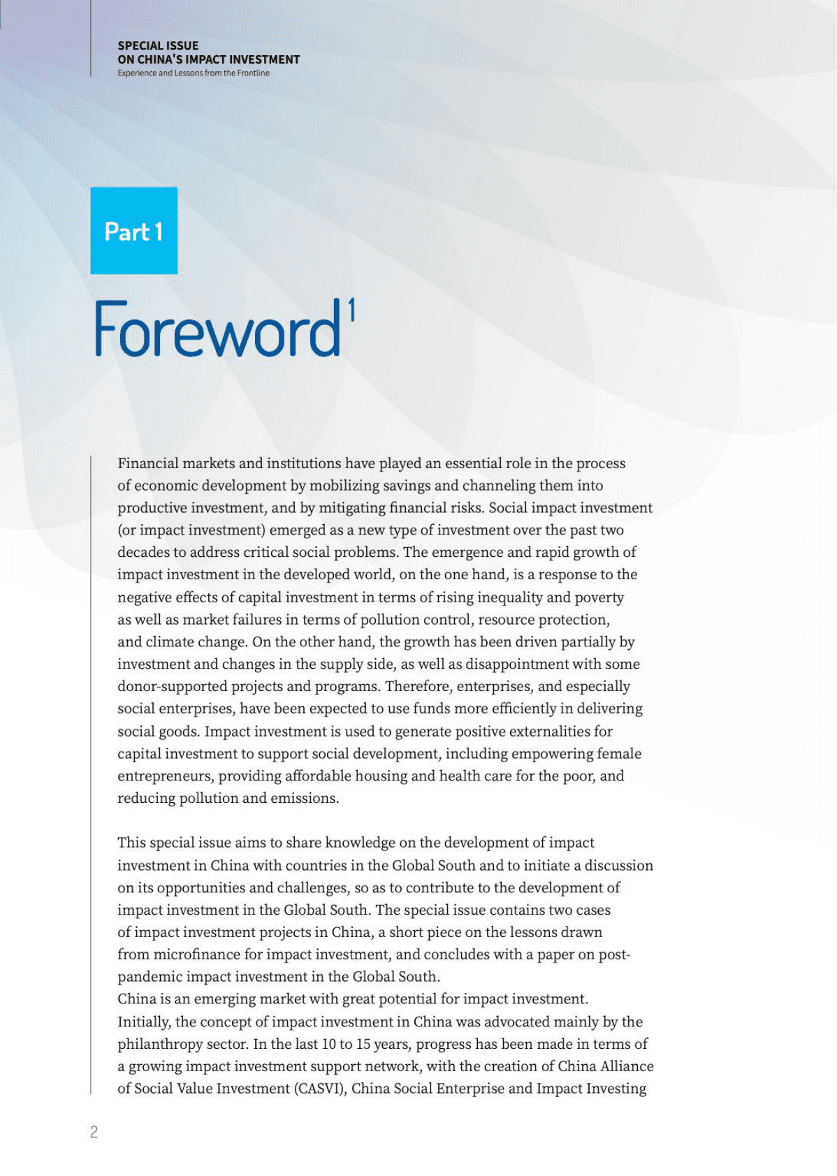 财新智库：中国影响力投资发展历程及前瞻（2022）【英文版】 第6页