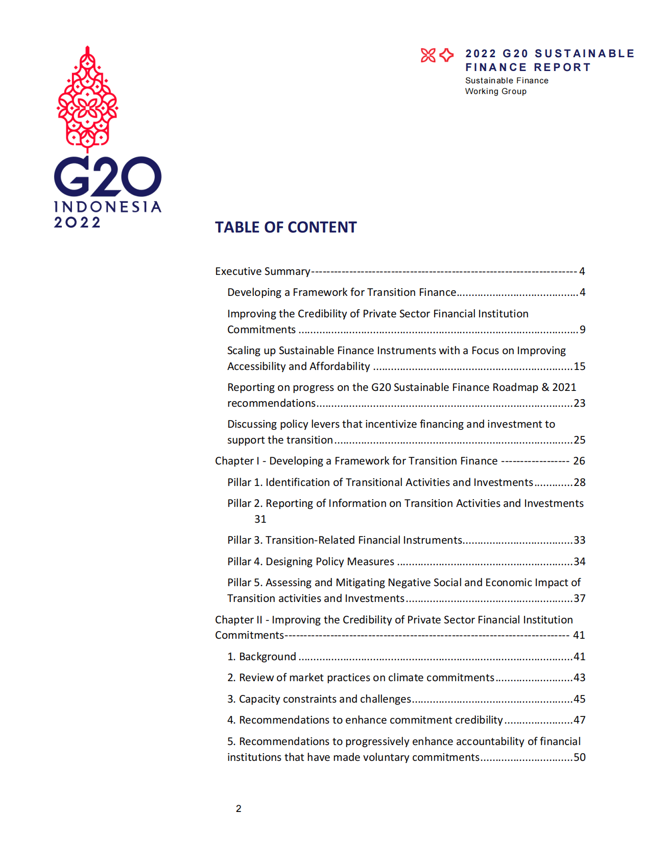 二十国集团（G20）：2022年G20可持续金融报告【英文版】 第2页
