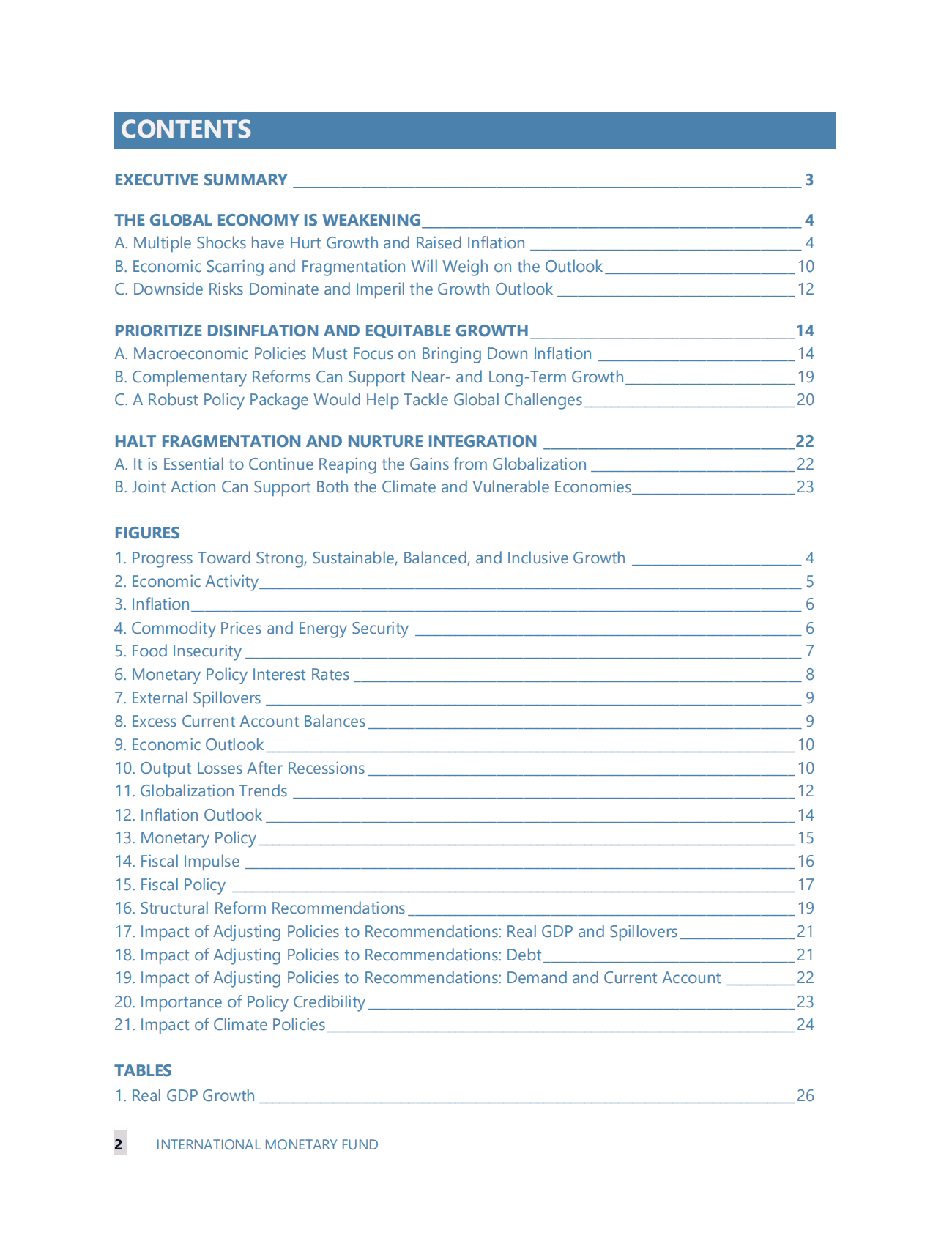 国际货币基金组织：2022年11月世界经济展望【英文版】 第3页