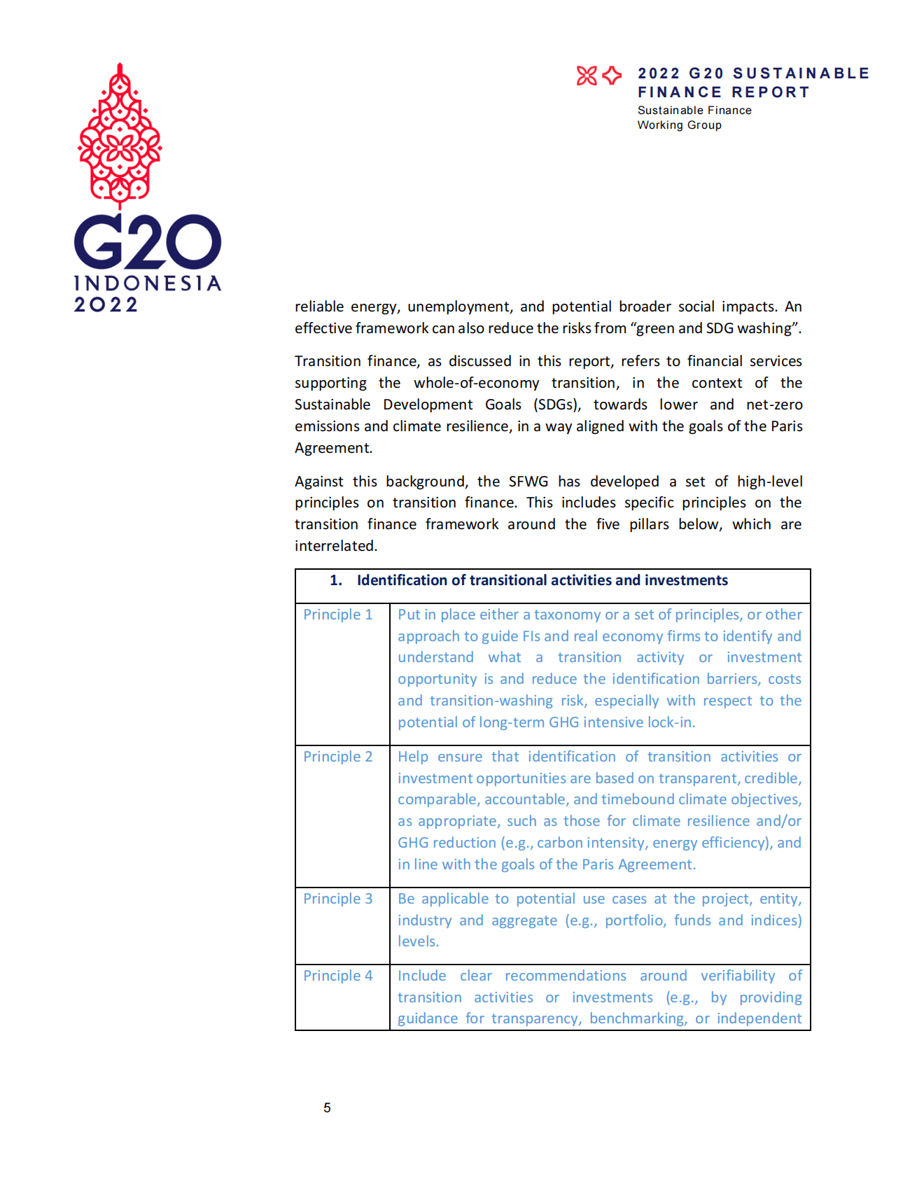 二十国集团（G20）：2022年G20可持续金融报告【英文版】 第5页