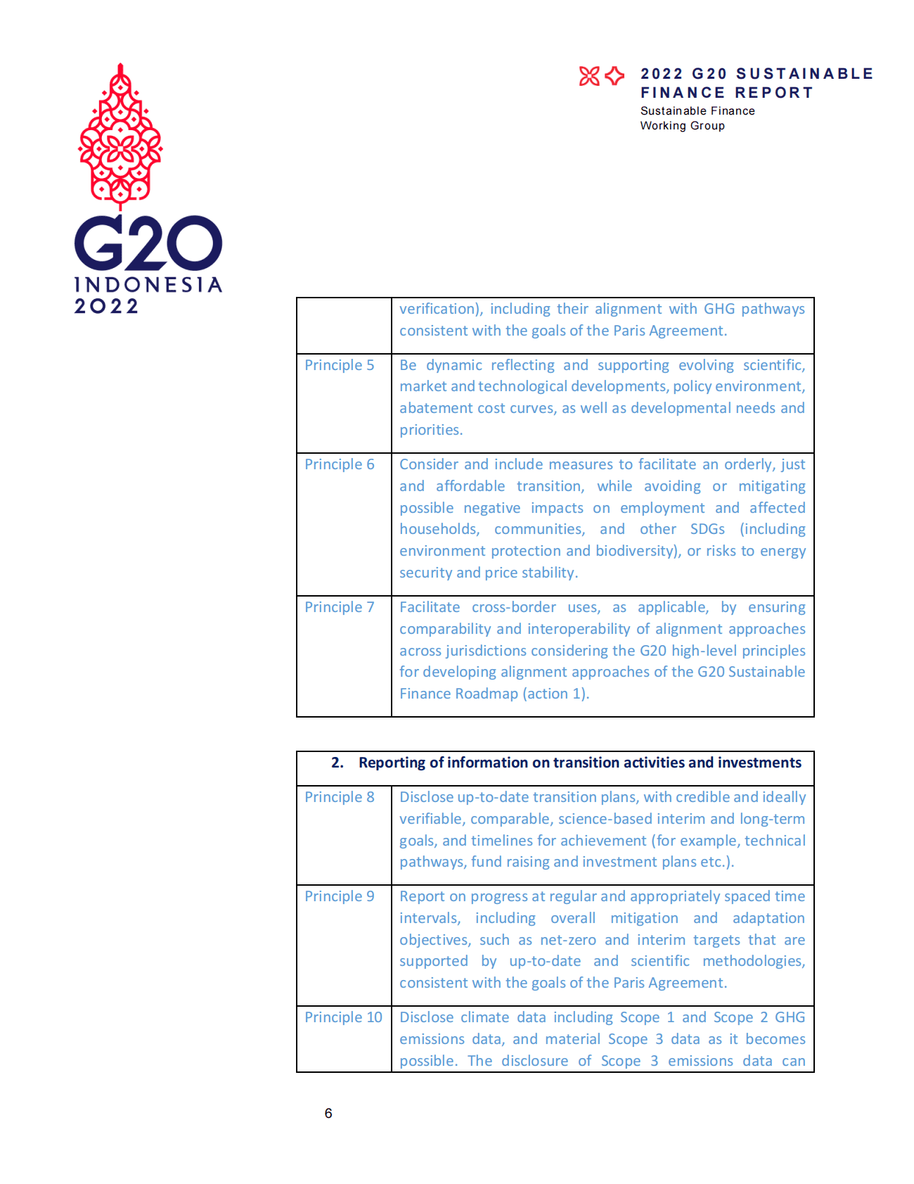 二十国集团（G20）：2022年G20可持续金融报告【英文版】 第6页