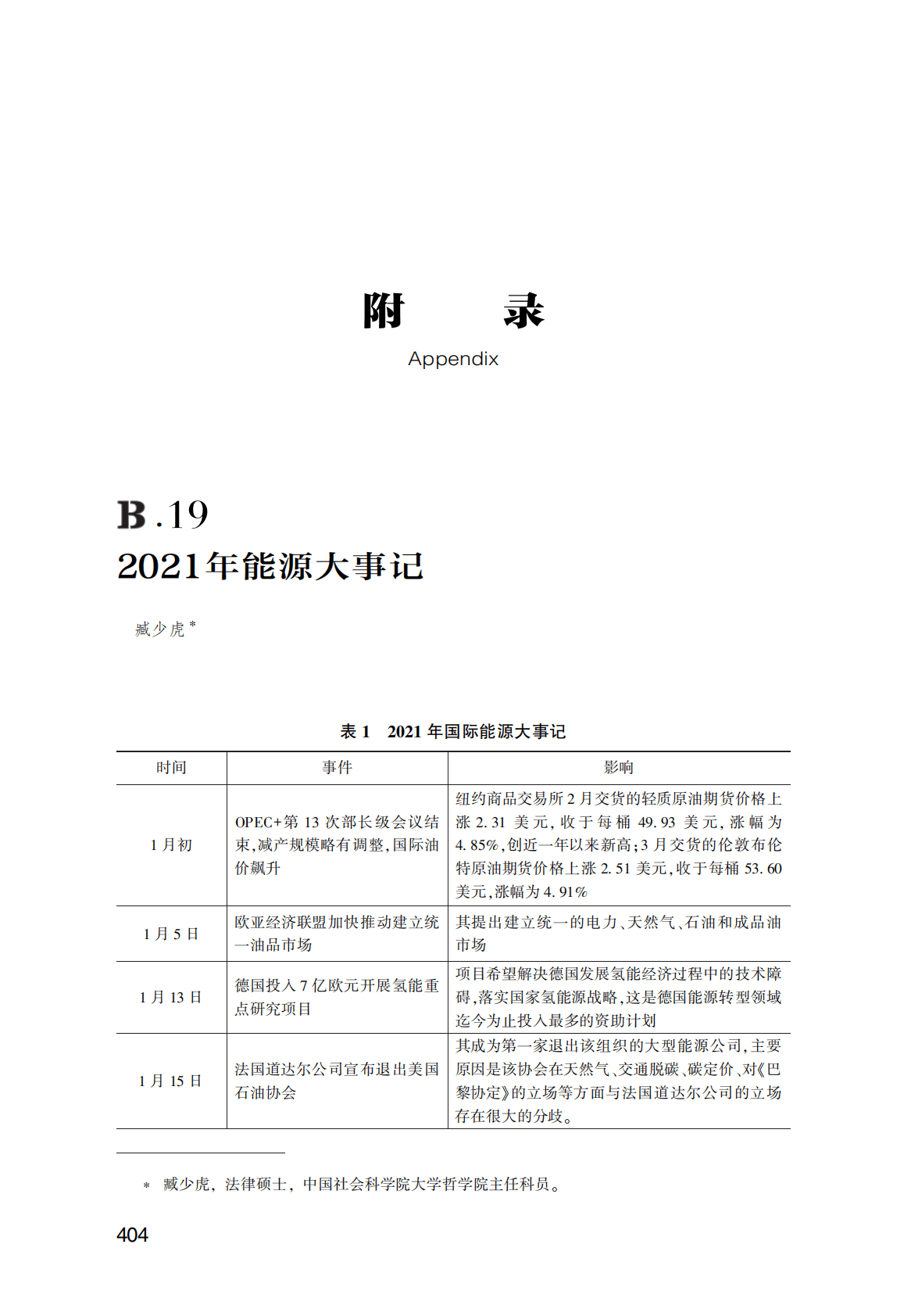 世界能源蓝皮书：2021年能源大事记 第1页