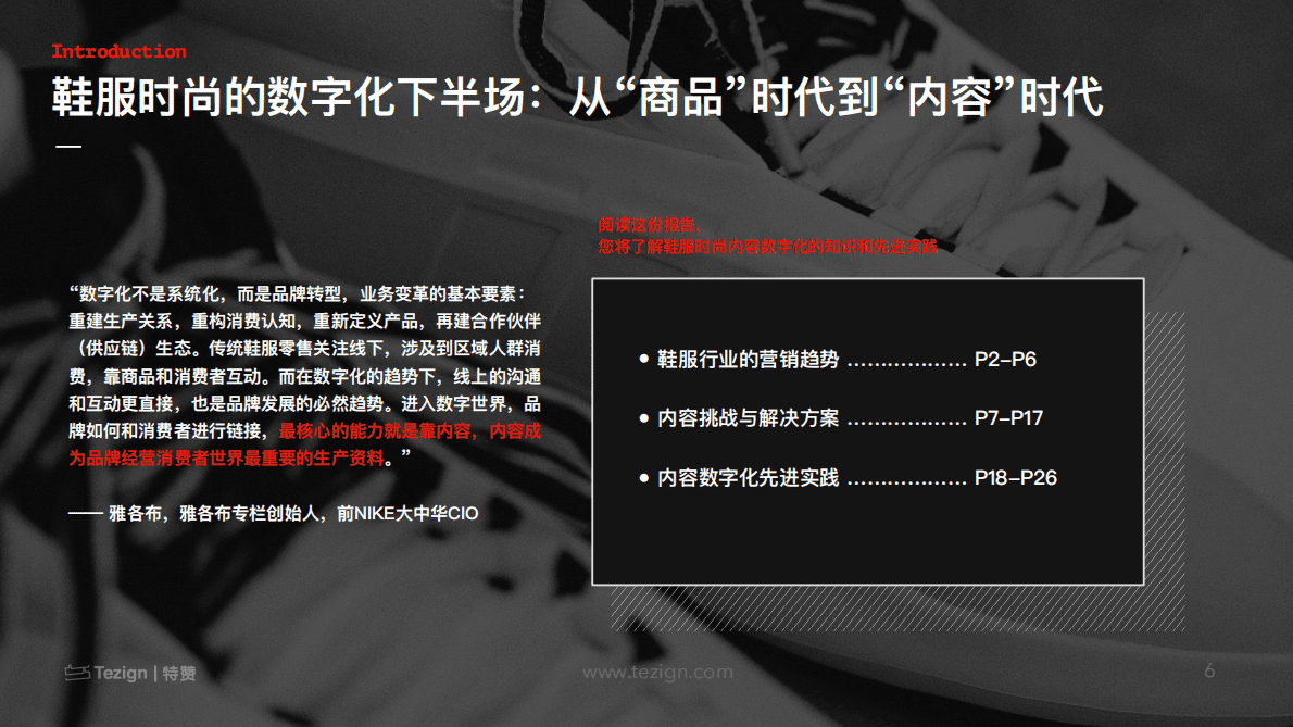 特赞：2022鞋服时尚内容数字化白皮书 第6页