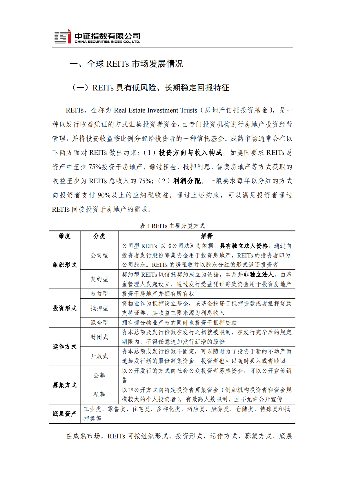 中证指数：全球REITs发展现状与指数化投资展望 第2页