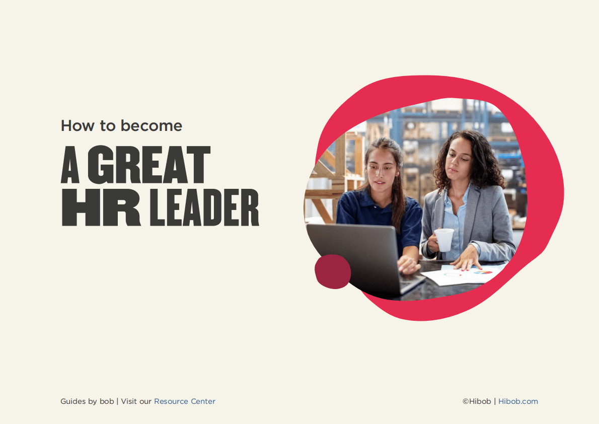 Bob：如何成为一个卓越的人力资源领导者【英文版】 第1页