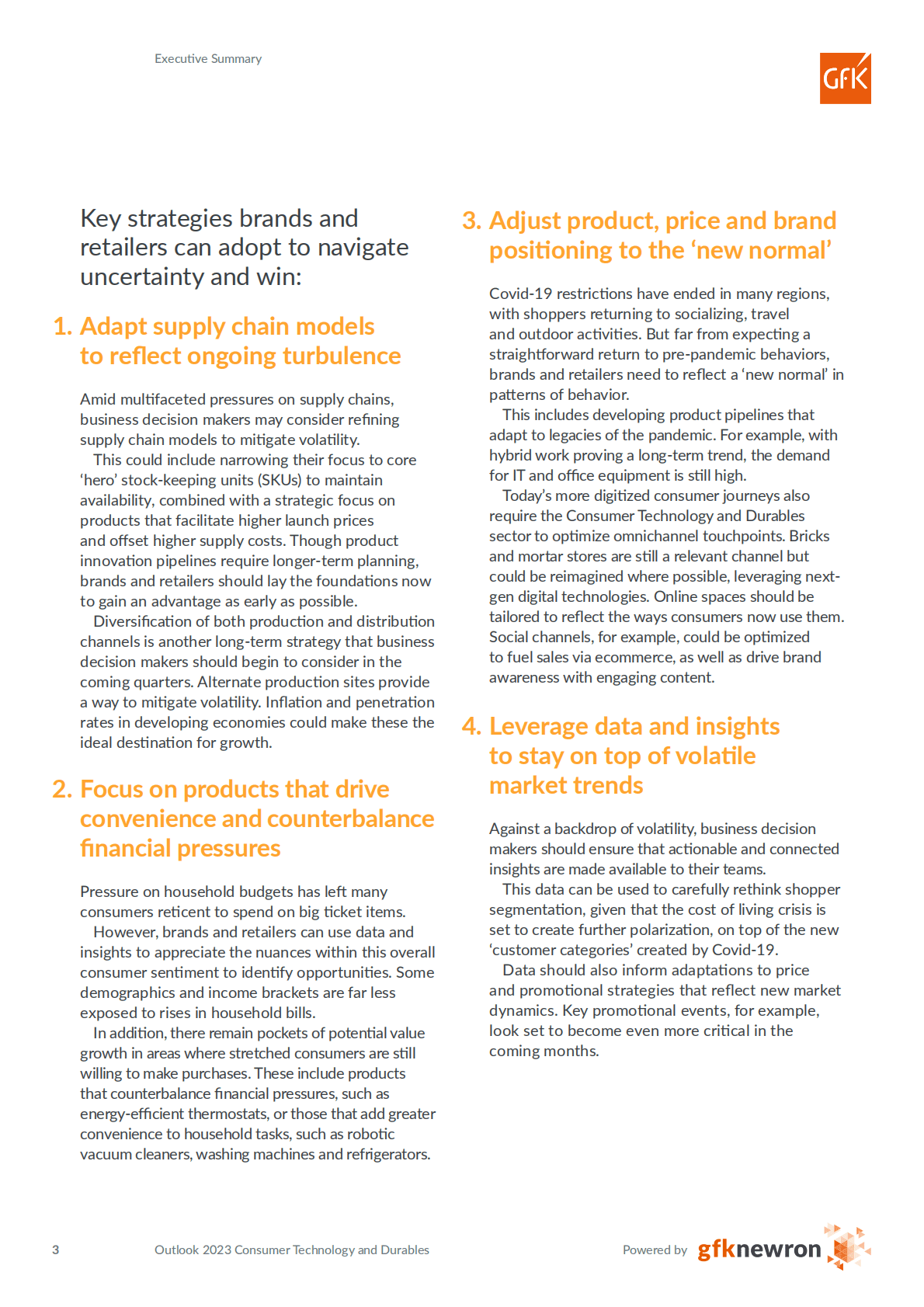 GfK：2023科技耐用消费品行业展望报告【英文版】 第4页