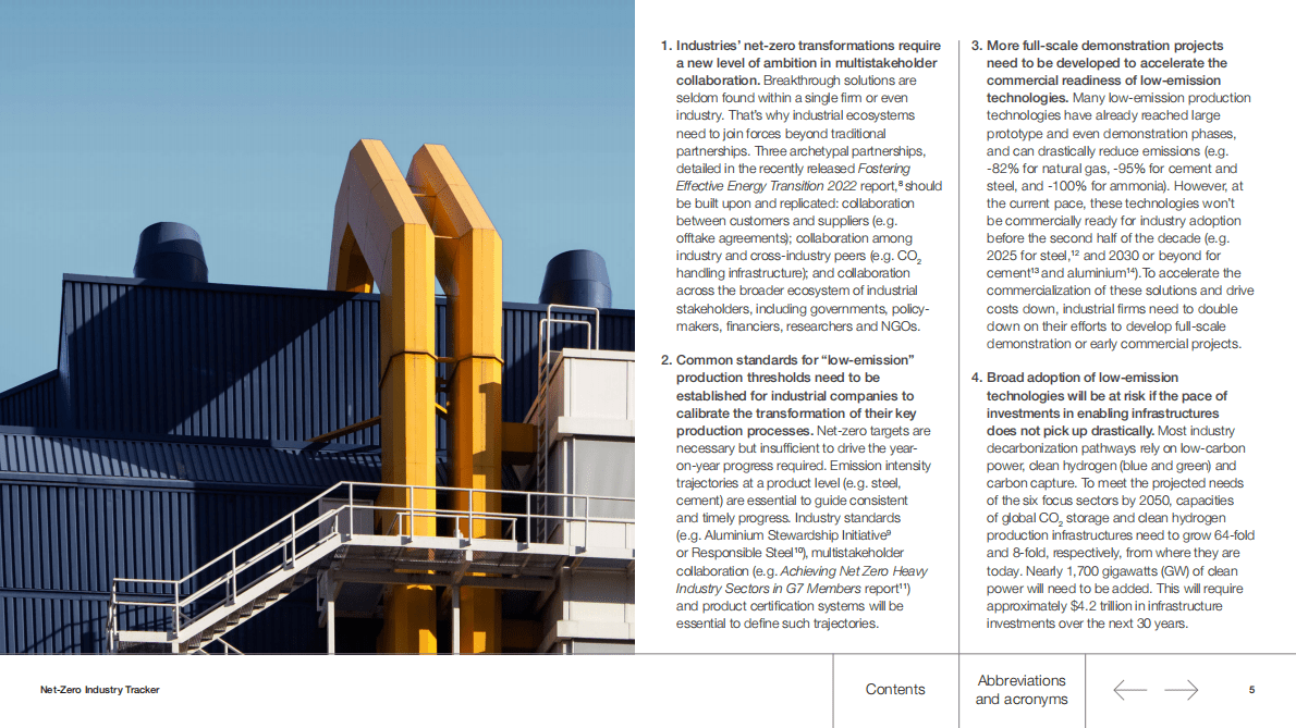 世界经济论坛：2022年净零排放工业跟踪报告【英文版】 第5页