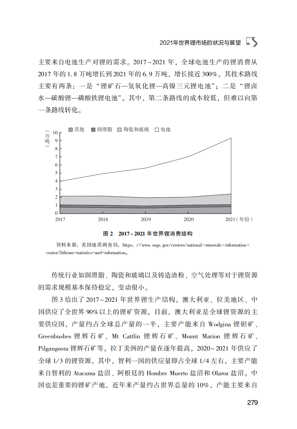 世界能源蓝皮书：2021年世界锂市场的状况与展望 第5页