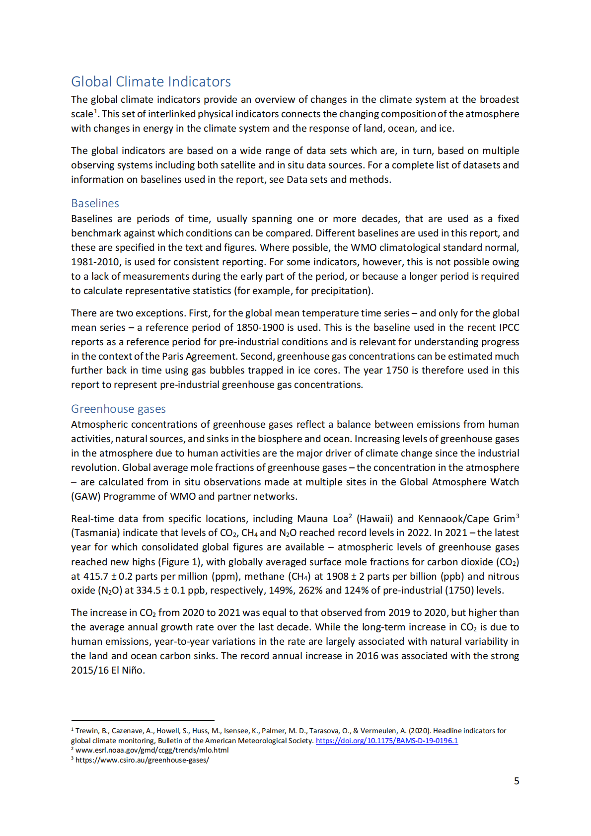 世界气象组织：2022年全球气候状况报告【英文版】 第5页