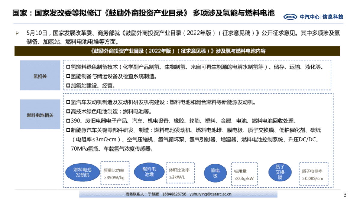 中汽中心：我国氢燃料电池汽车产业政策体系 第3页
