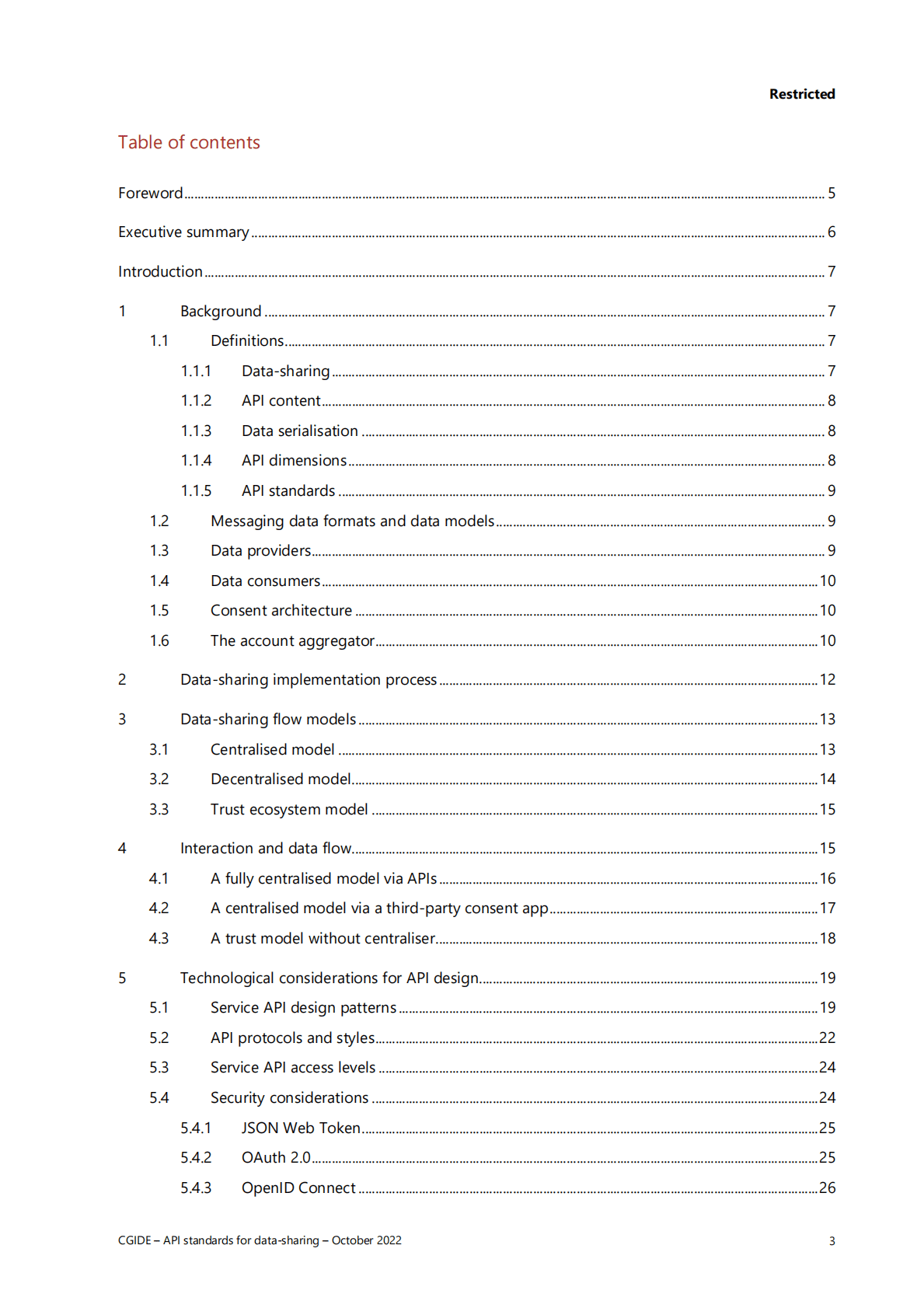 国际清算银行：数据共享的API标准专题报告【英文版】 第3页