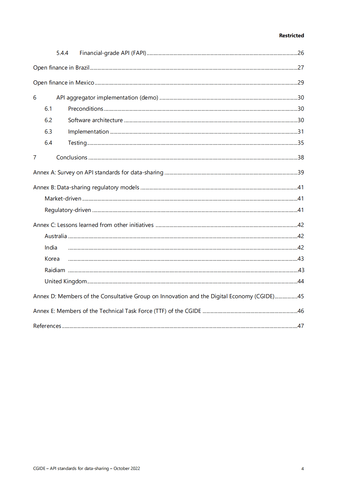 国际清算银行：数据共享的API标准专题报告【英文版】 第4页