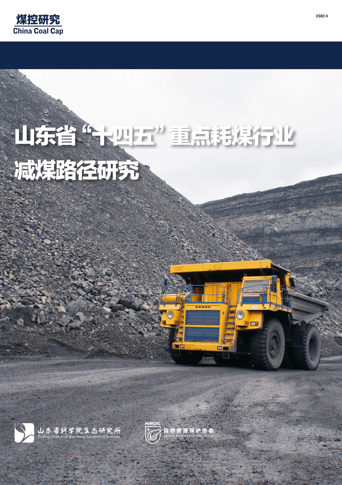 自然资源保护协会：山东省“十四五”重点耗煤行业减煤路径研究 第1页