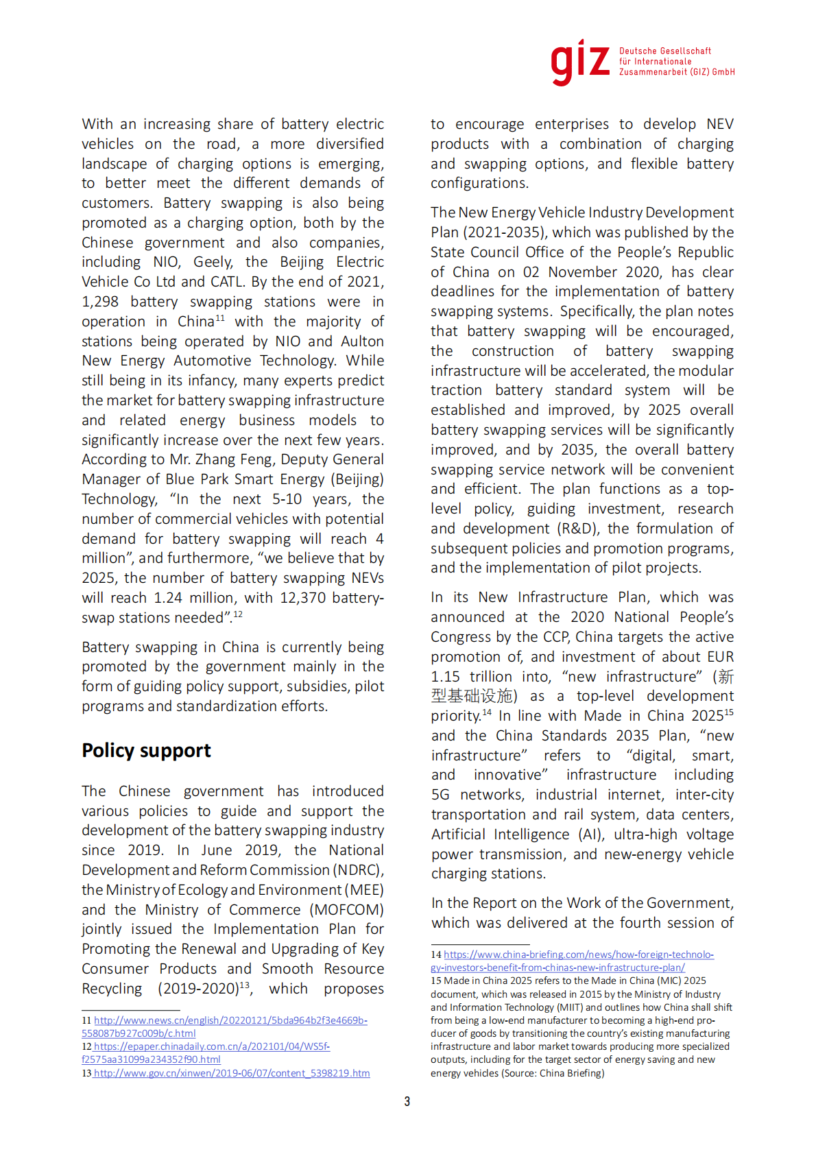 GIZ：中国电池交换和电池即服务（BaaS）概述【英文版】 第6页