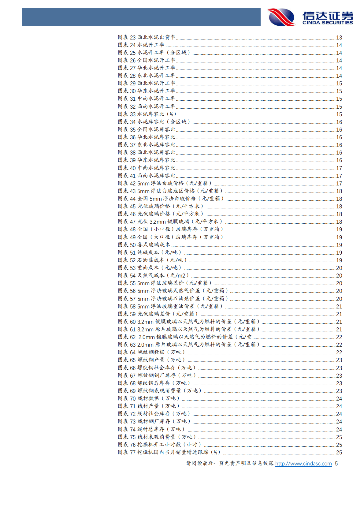 【信达建筑建材丨高频跟踪】基建向电力、市政发力，水泥需求季节性回落 第5页