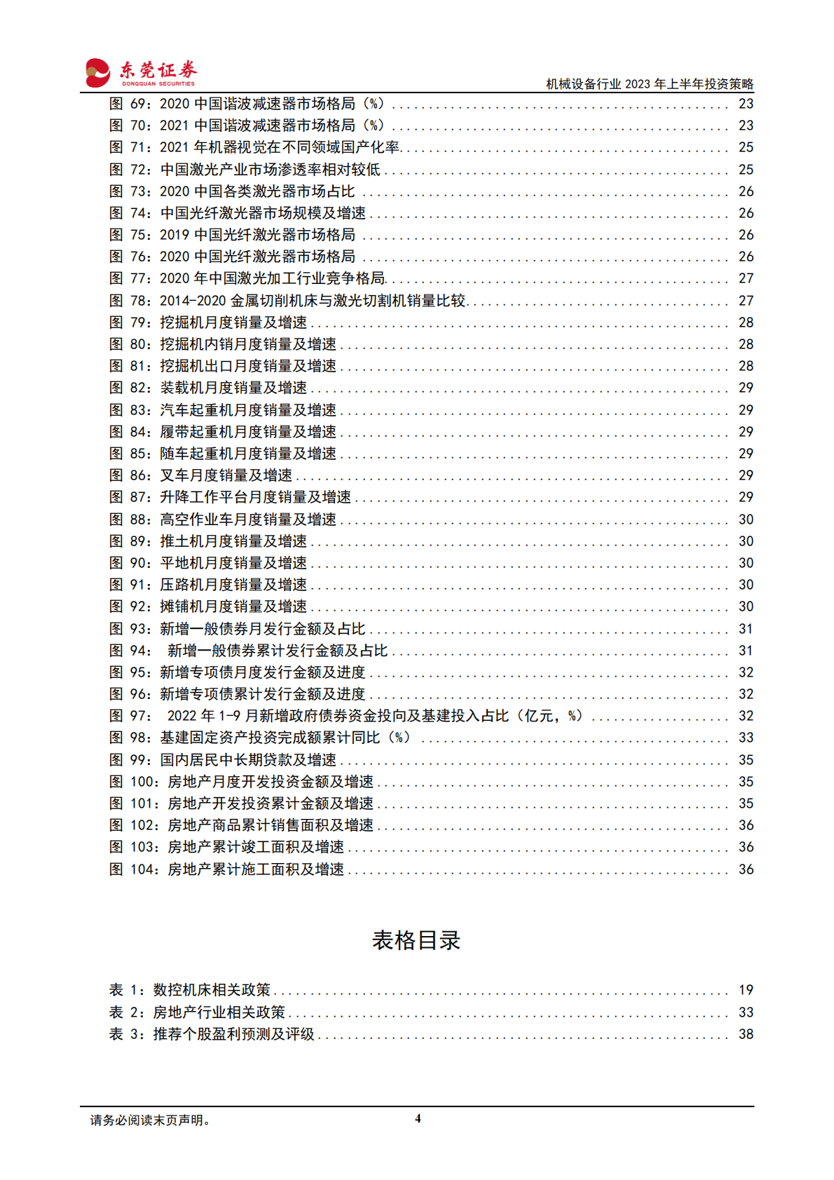 机械设备行业2023年上半年投资策略：自动化生产渗透率提升，工程机械需求回暖 第4页