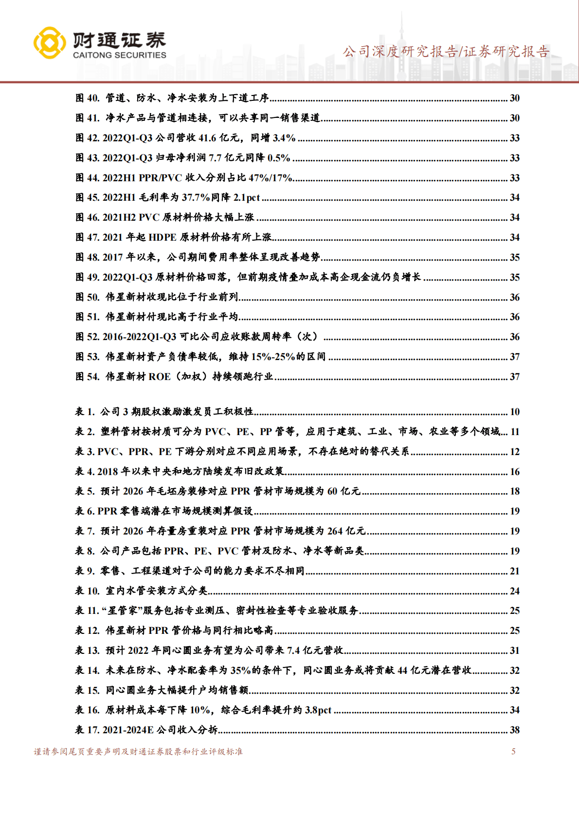 伟星新材：同心一体，零售&ldquo;破圈&rdquo; 第5页