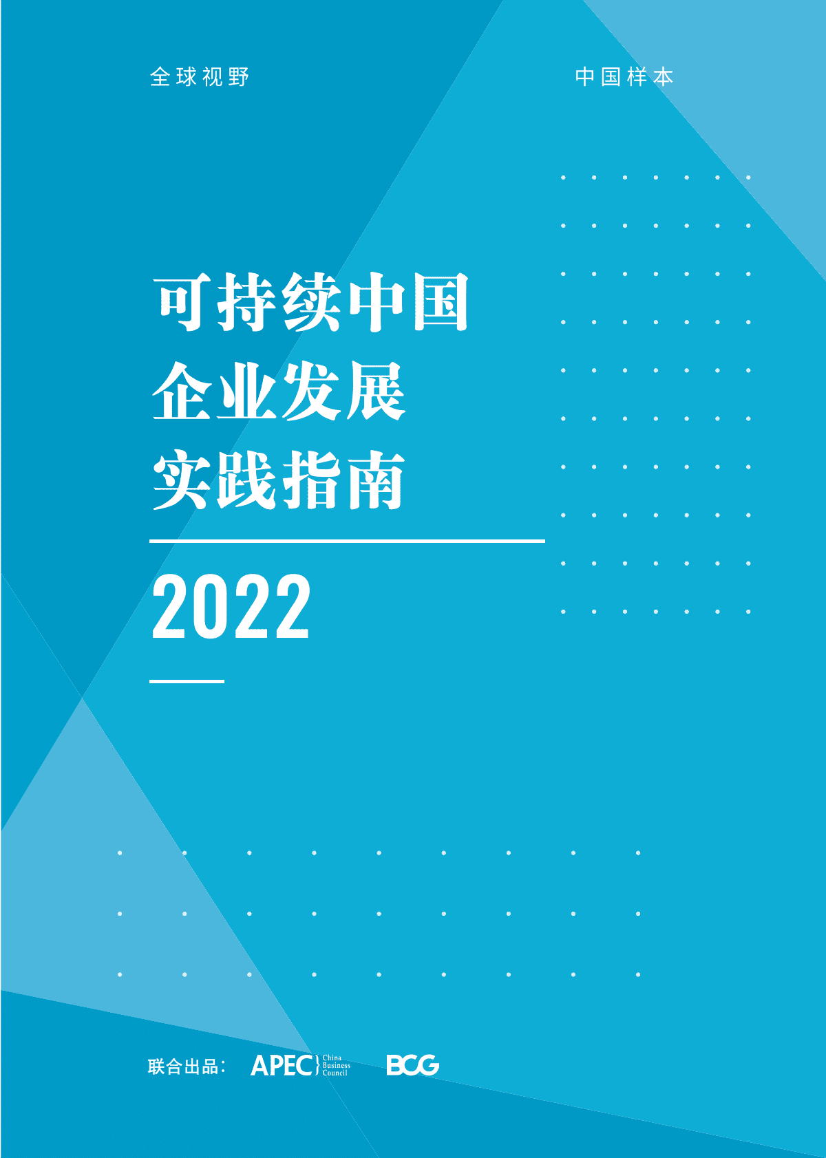波士顿咨询：可持续中国企业发展实践指南（2022） 第1页