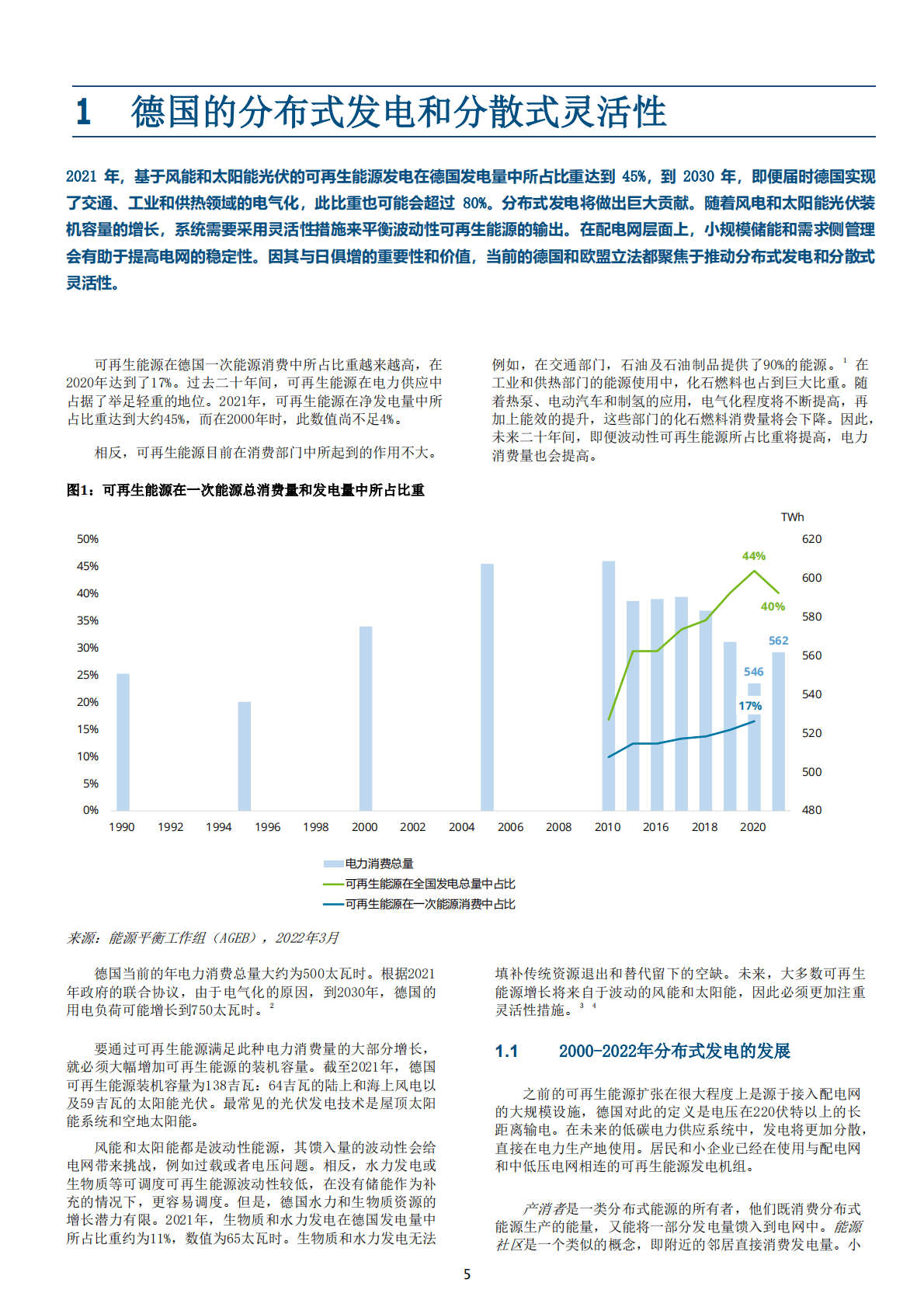 GIZ：分散式灵活性和可再生能源的整合——德国的经验和对中国的展望 第5页