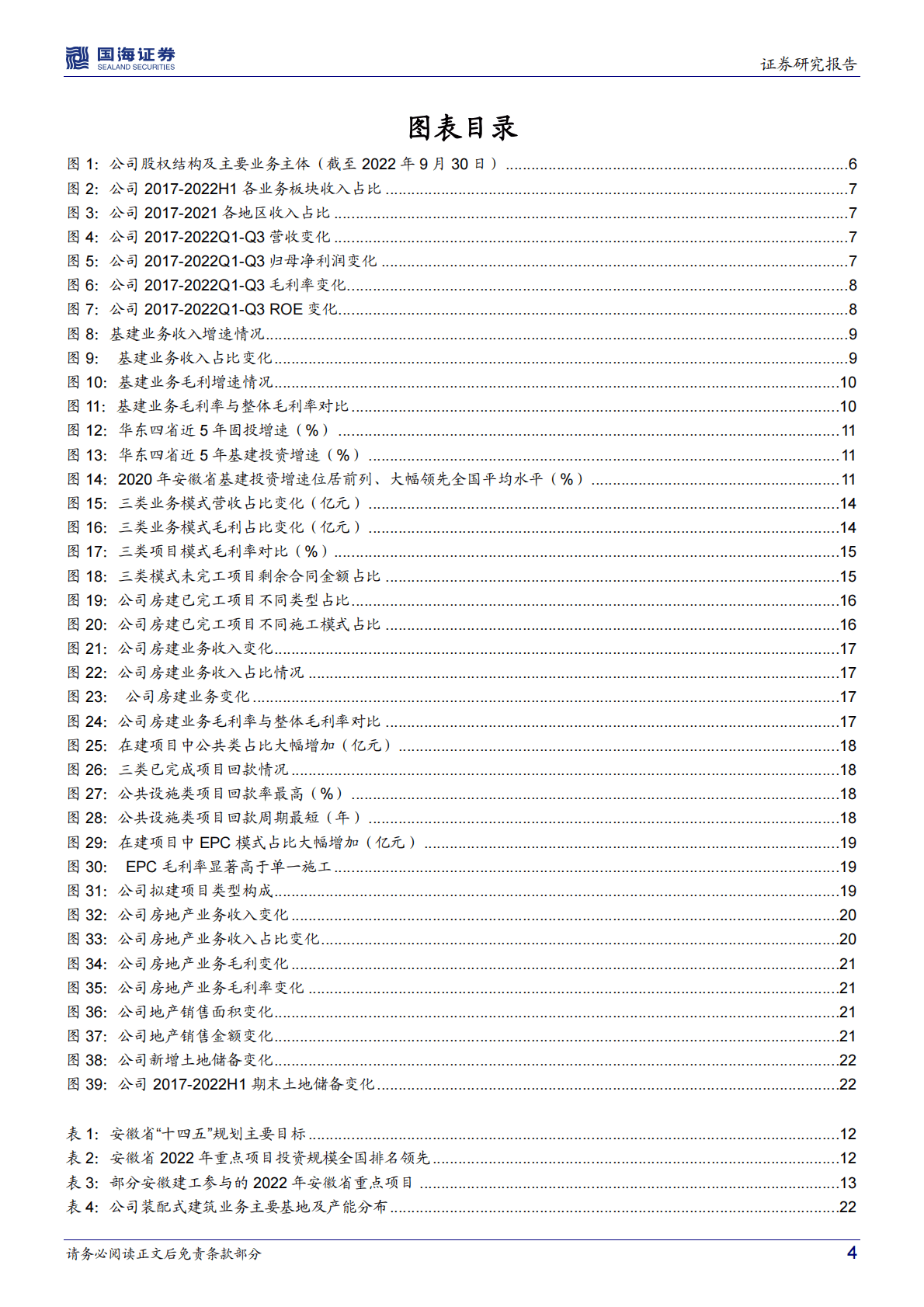 安徽建工：公司深度研究：成长中的综合工程建设龙头 第4页