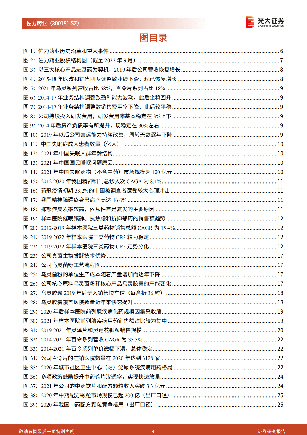 佐力药业：投资价值分析报告：深耕乌灵系列创新中药，渠道拓展持久续航 第4页