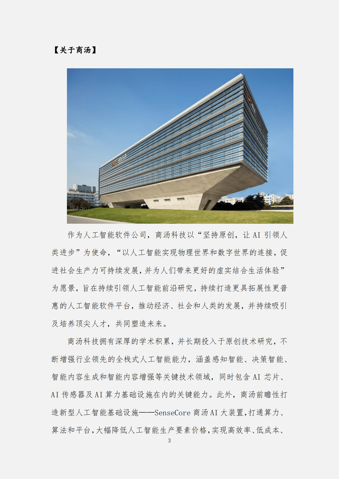 商汤：平衡发展的AI治理白皮书 第3页