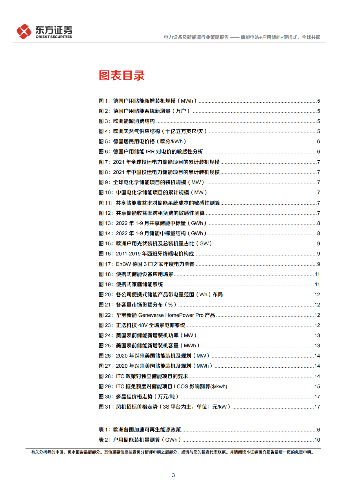 储能行业2023年投资策略：储能电站+户用储能+便携式，全球共振 第3页