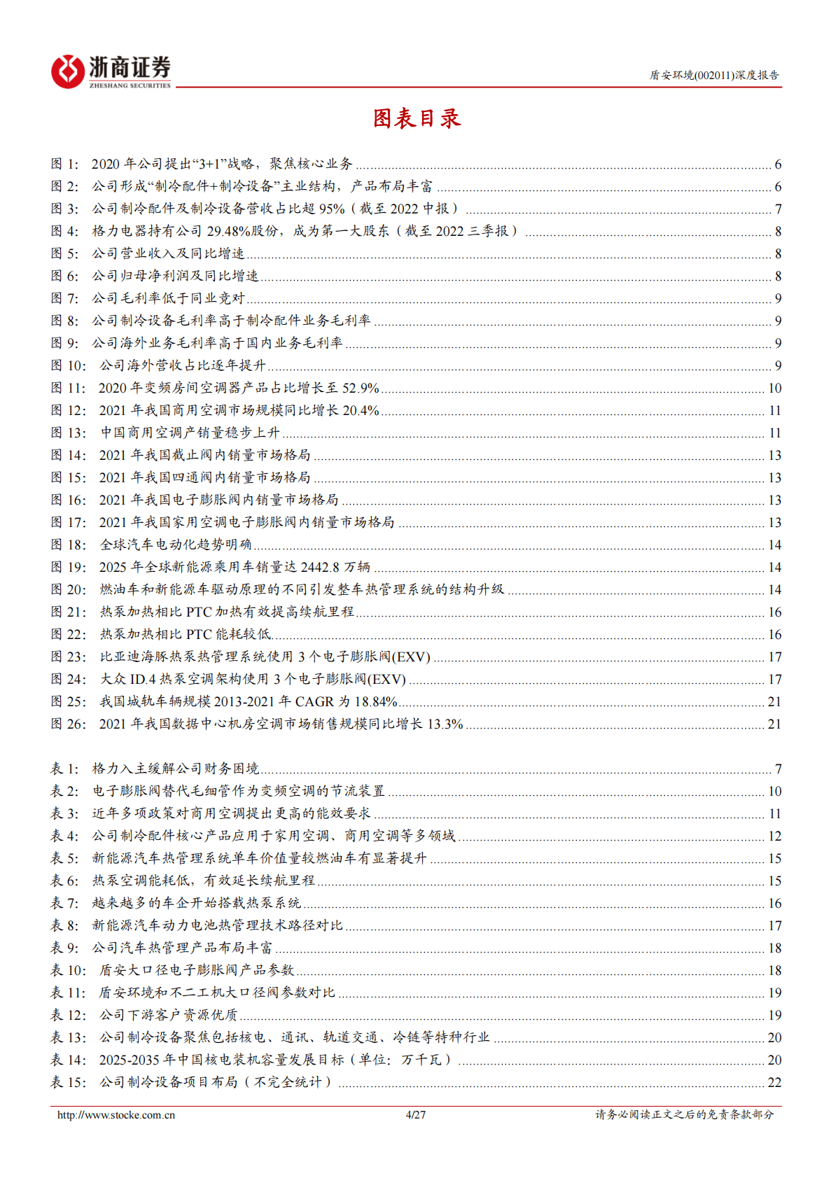 盾安环境深度报告：战略聚焦制冷主业，进军汽零热管理乘风启航 第4页