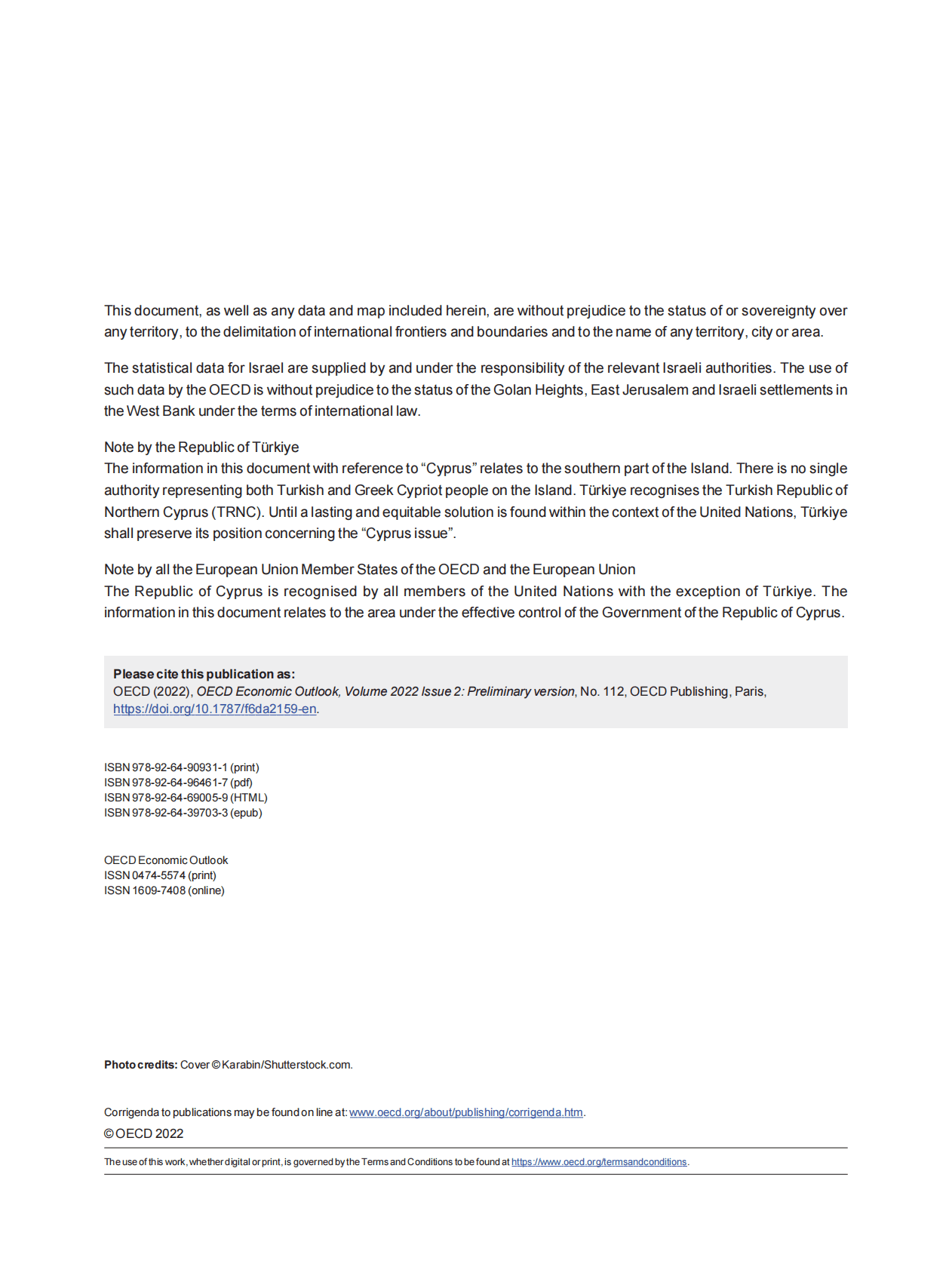 经合组织：全球经济展望（2022年11月）【英文版】 第4页