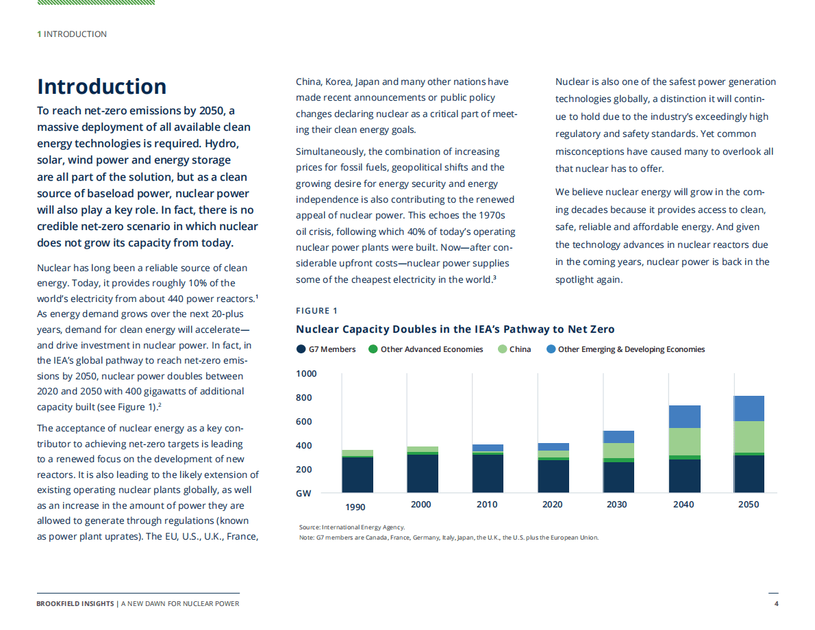 Brookfield：核能的新曙光白皮书【英文版】 第4页