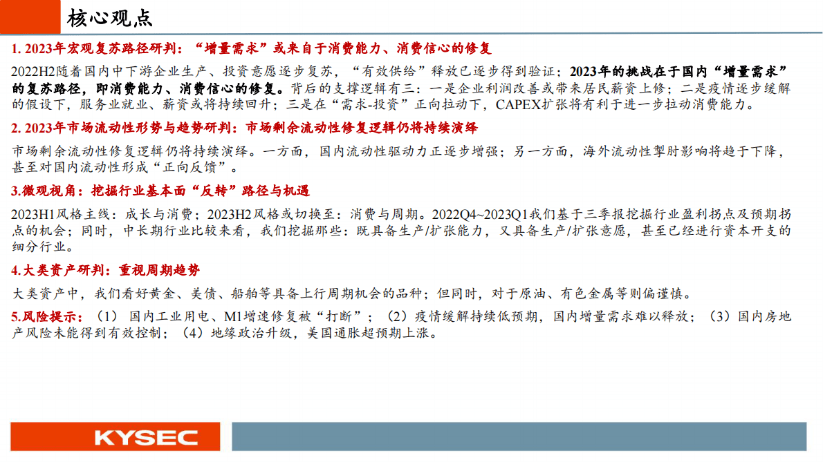 2023年度投资策略：整装待发，迎接A股曙光 第2页