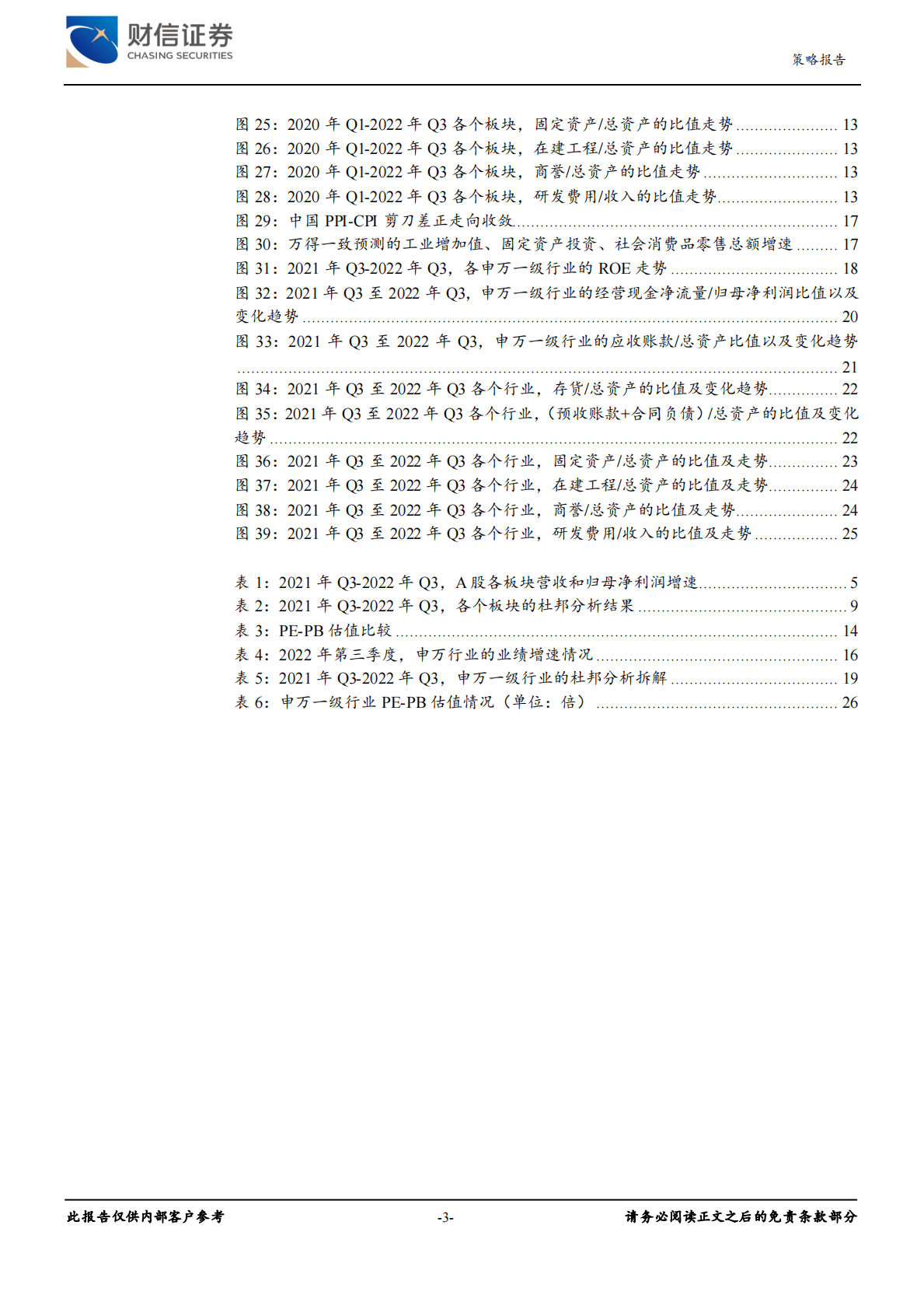 宏观策略专题深度报告：业绩持续磨底，关注消费及地产板块 第3页