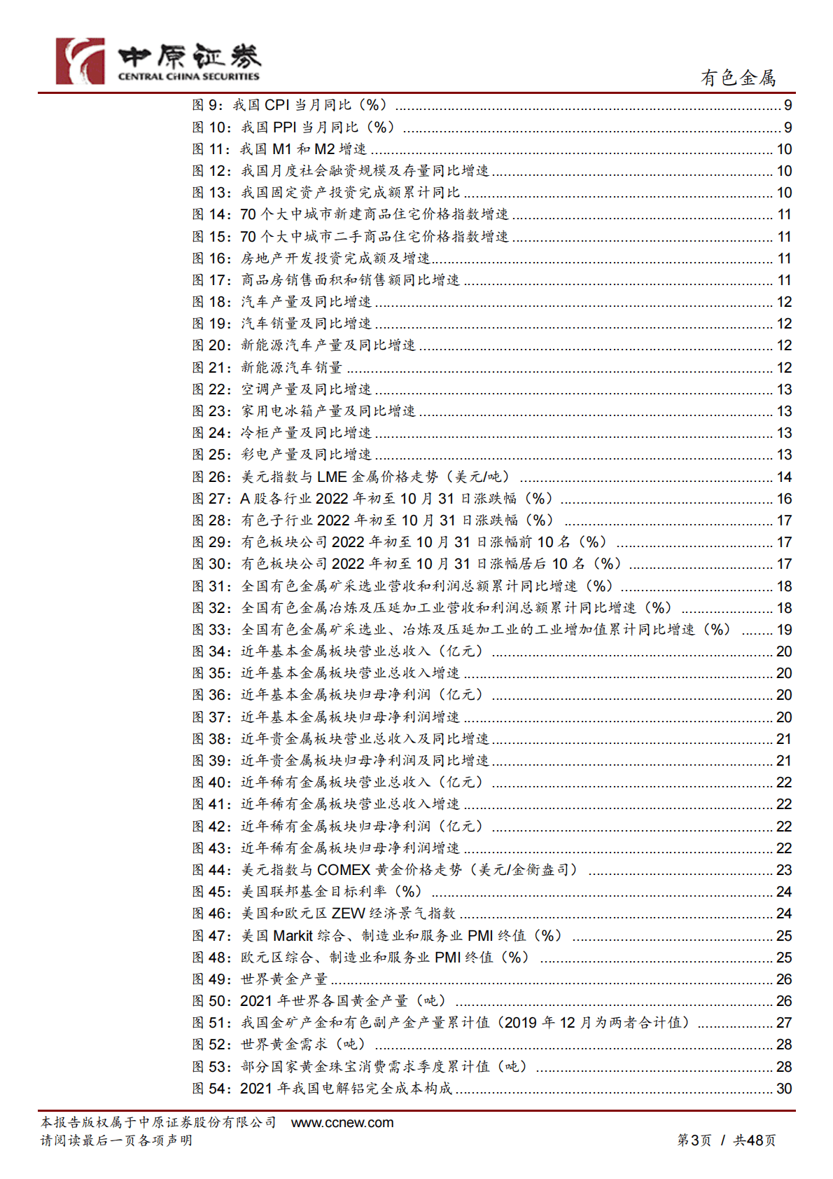 有色金属行业年度策略：黄金为矛，锂铝为伴 第3页