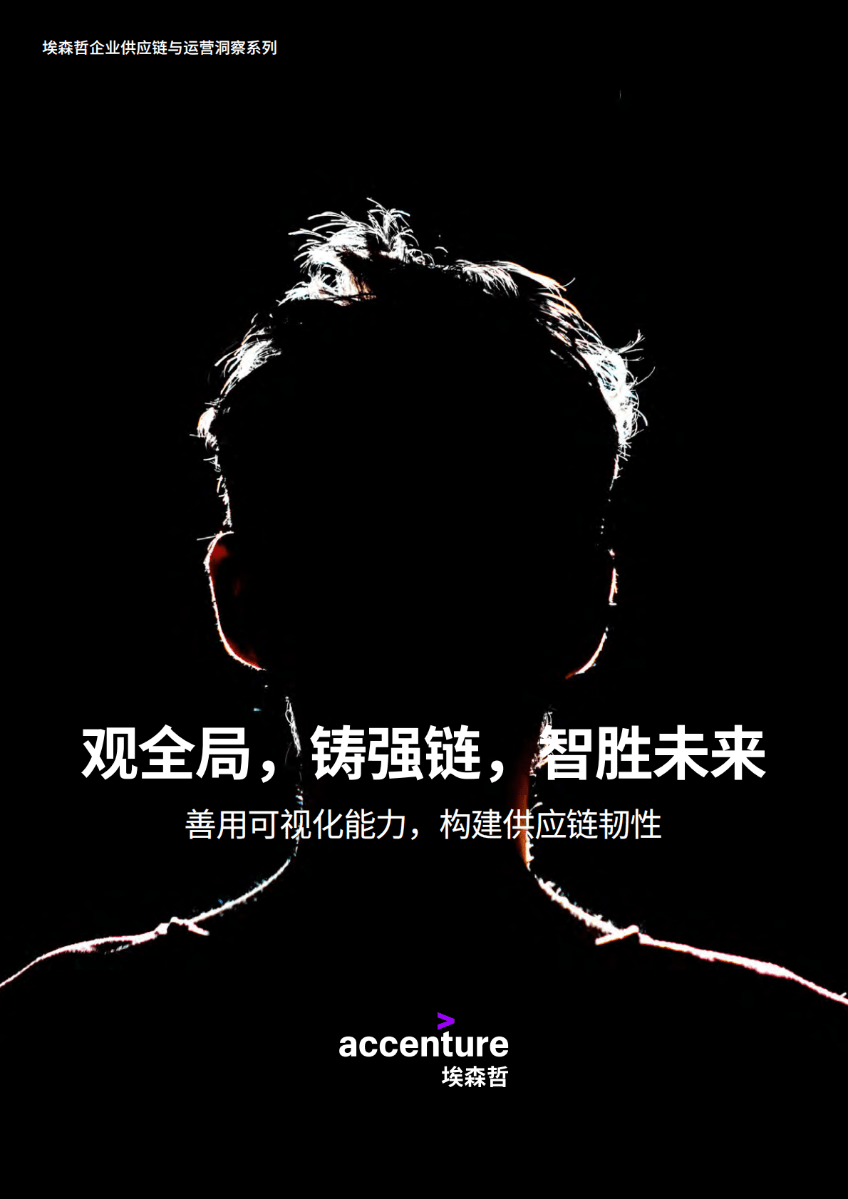 埃森哲：观全局铸强链智胜未来-善用可视化能力构建供应链韧性2022 第1页