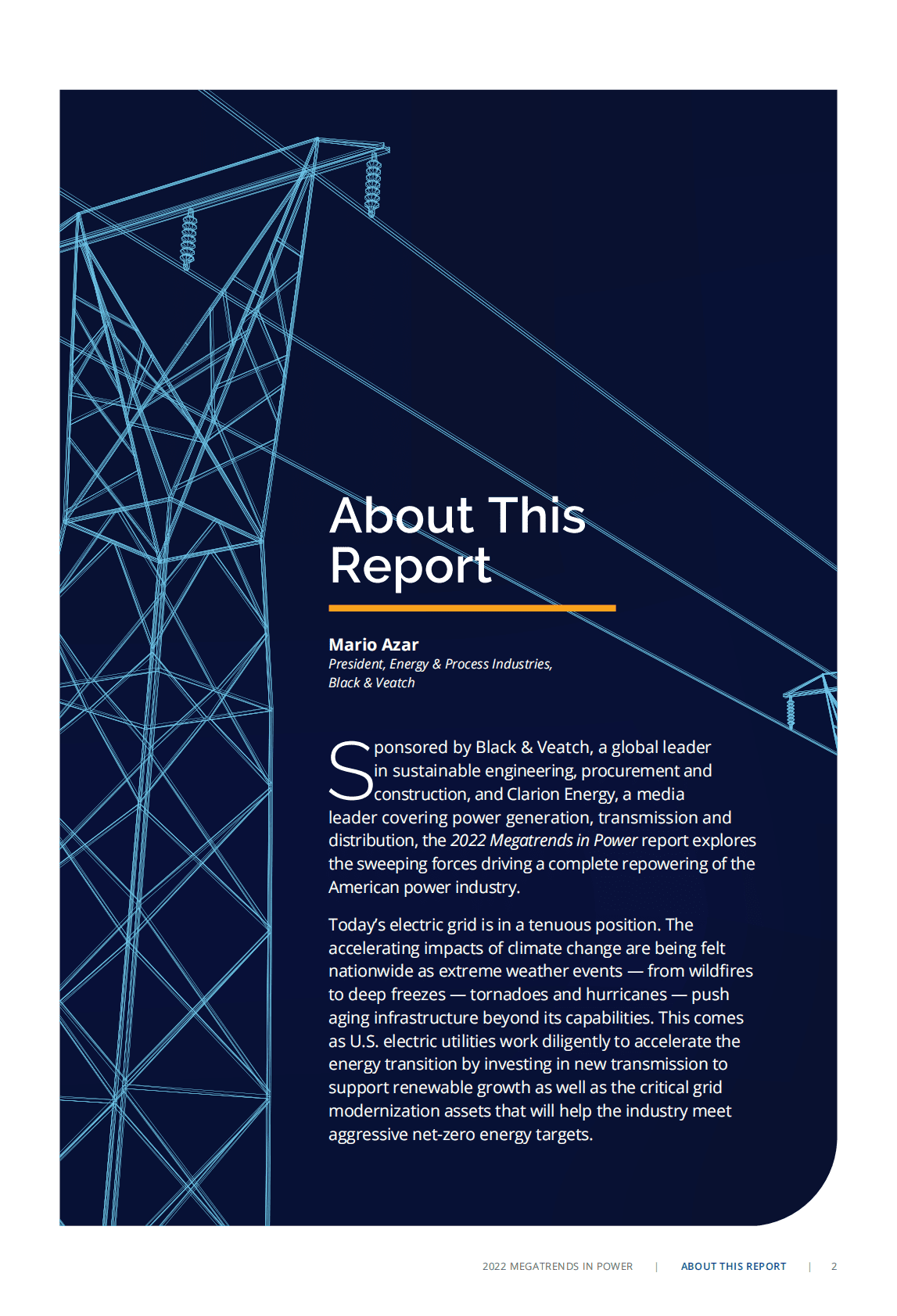 博莱克威奇BlackVeatch2022年：电力大趋势报告英文版 第2页