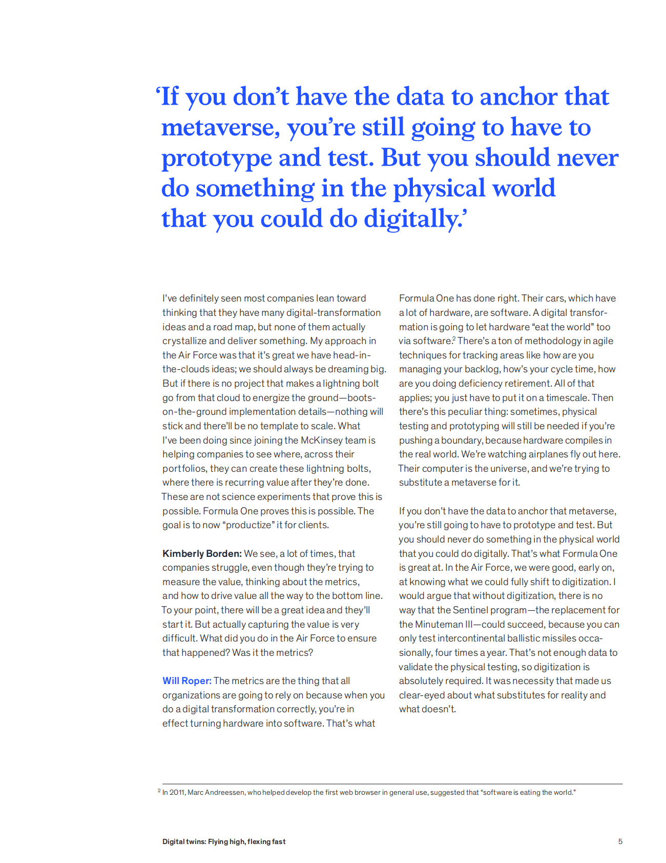 麦肯锡McKinsey：2022年数字孪生报告英文版 第5页